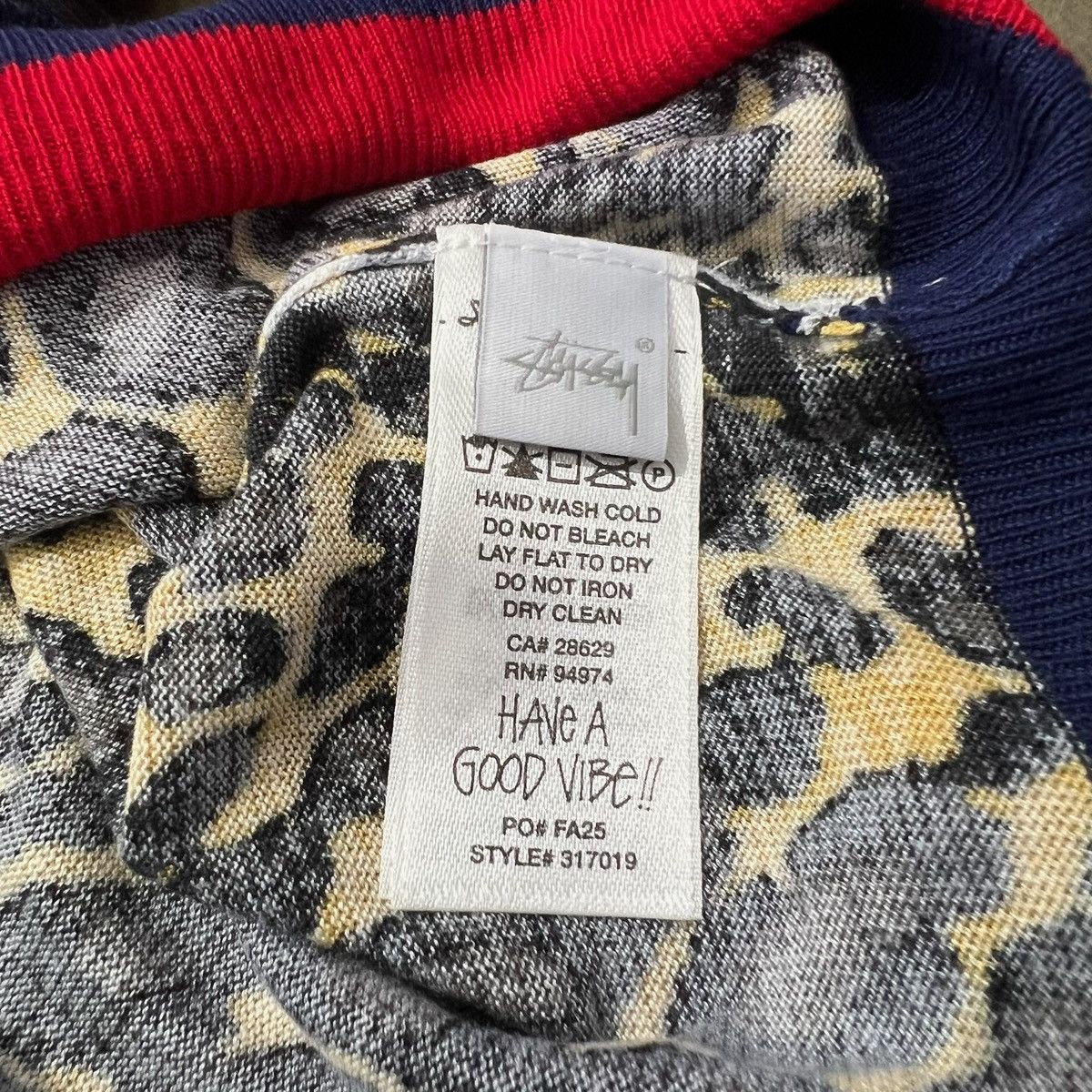 Stussy Stussy Wales Bonner Leopard Sweater | Grailed