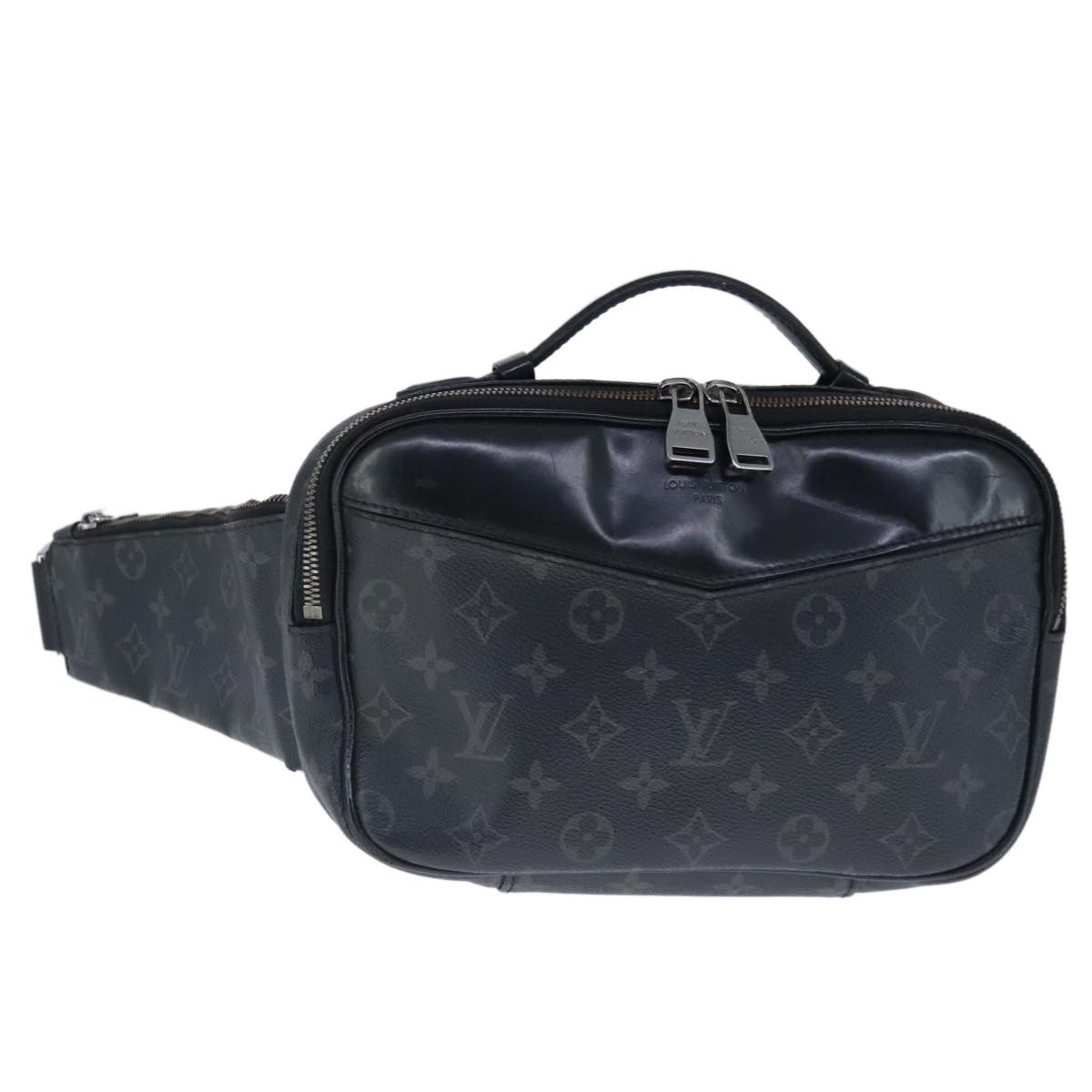 Louis Vuitton Bum Bag Black Canvas Shoulder Bag (Pre-Owned) Size ONE SIZE - 1 Thumbnail
