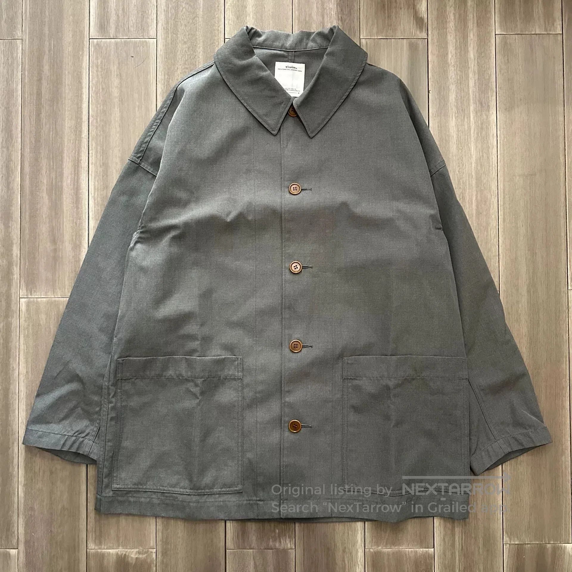 Visvim Visvim Casual Jacket in Grey Fabric. Size US L / EU 52-54 / 3 - 1 Thumbnail