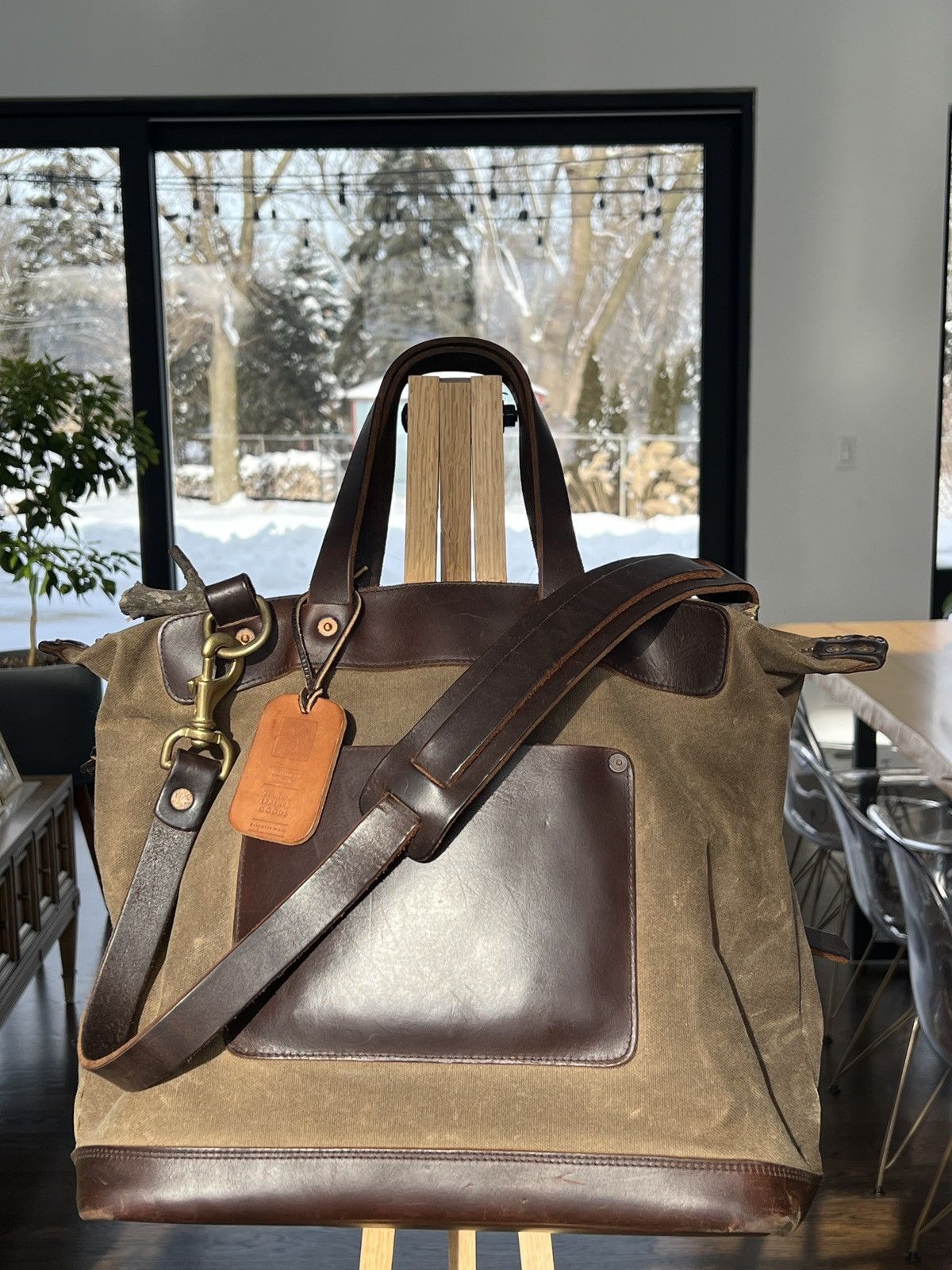 Vermilyea Pelle Day Bag in Ranger Tan and Brown Chromexcel | Grailed