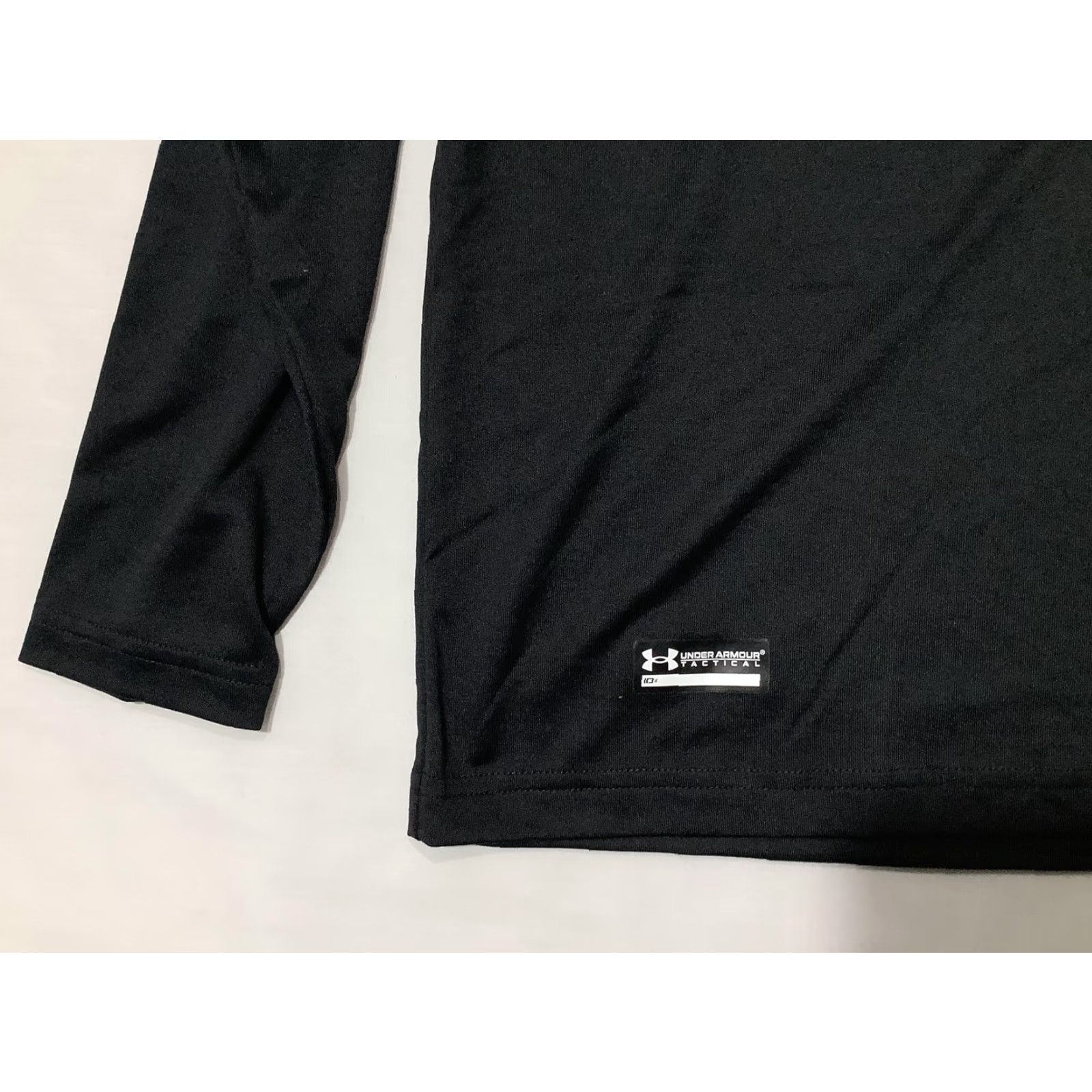 Under Armour Under Armour Tactical Tech LS Shirt Mens M Black Long Sleeve Performance Moisture Wicking Crew Neck Polo? Size US M / EU 48-50 / 2 - 3 Thumbnail