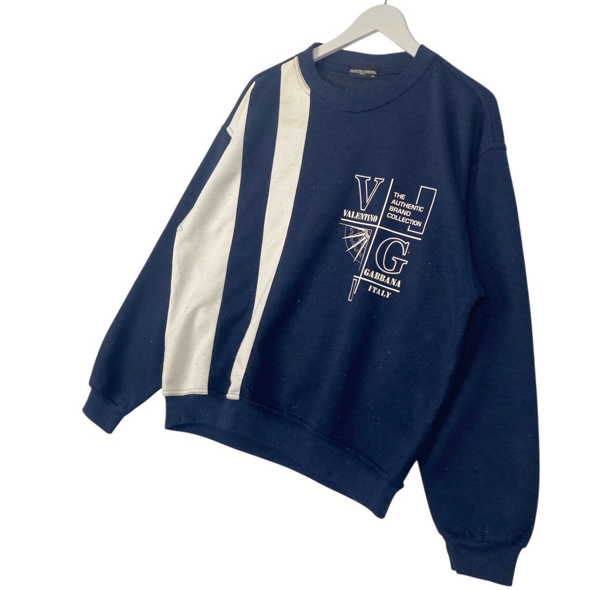 Other Vintage Valentino Gabbana Sweatshirt Crewneck Big Logo Size US M / EU 48-50 / 2 - 2 Thumbnail