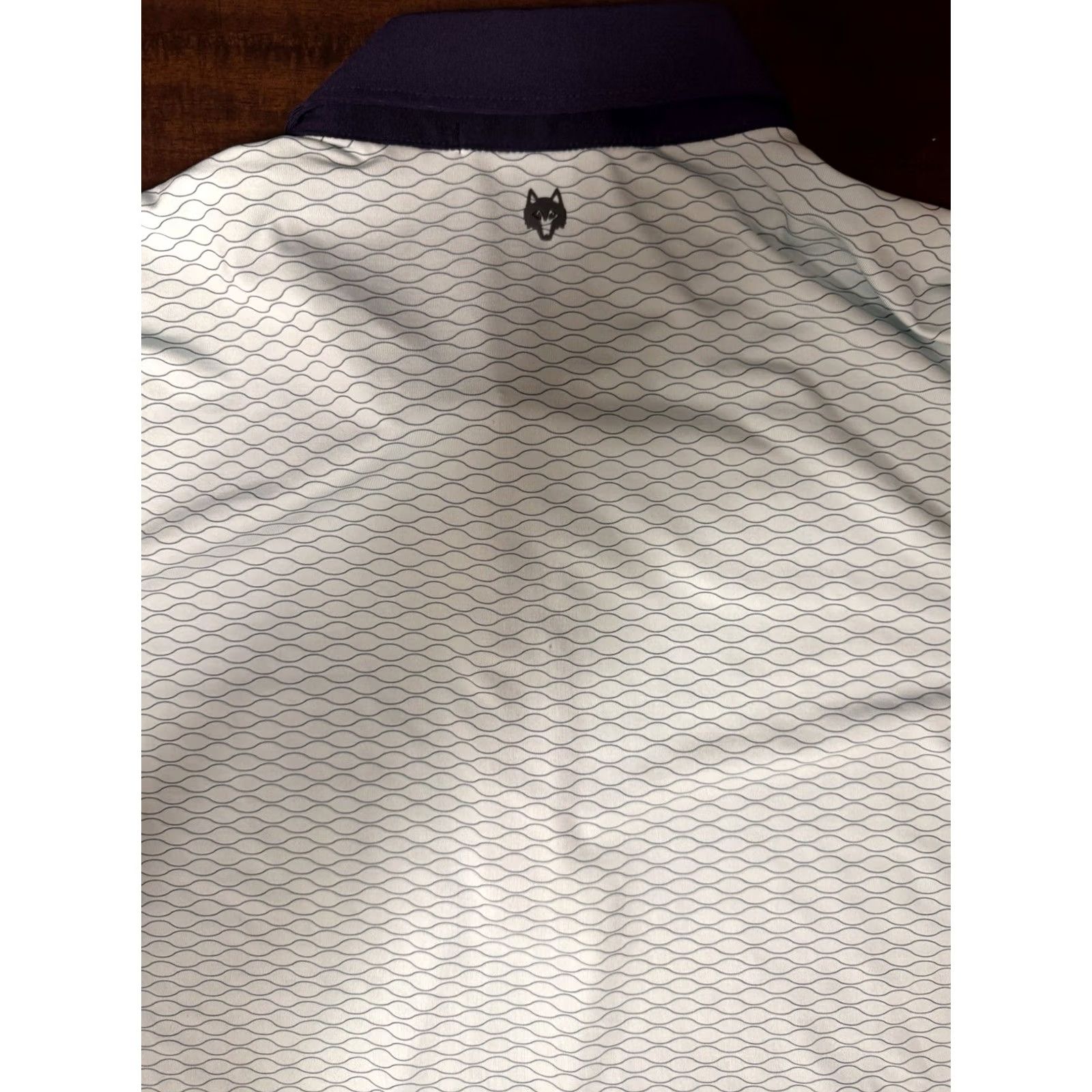 Vintage Greyson Polo Shirt Golf Blue Geometric Patterned Large Mens Shirt Size US L / EU 52-54 / 3 - 7 Thumbnail