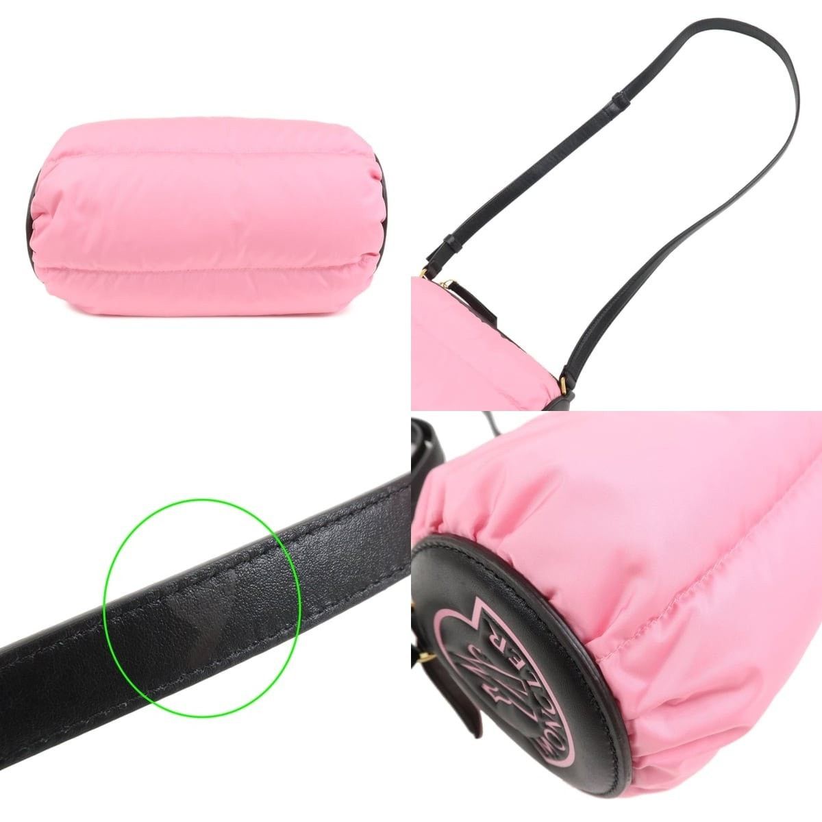 Moncler Moncler Keoni Nylon Shoulder Bag Pink Size ONE SIZE - 3 Thumbnail
