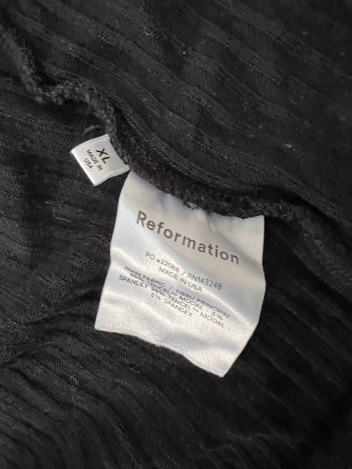 Reformation Reformation black tie top Size XL / US 12-14 / IT 48-50 - 3 Thumbnail