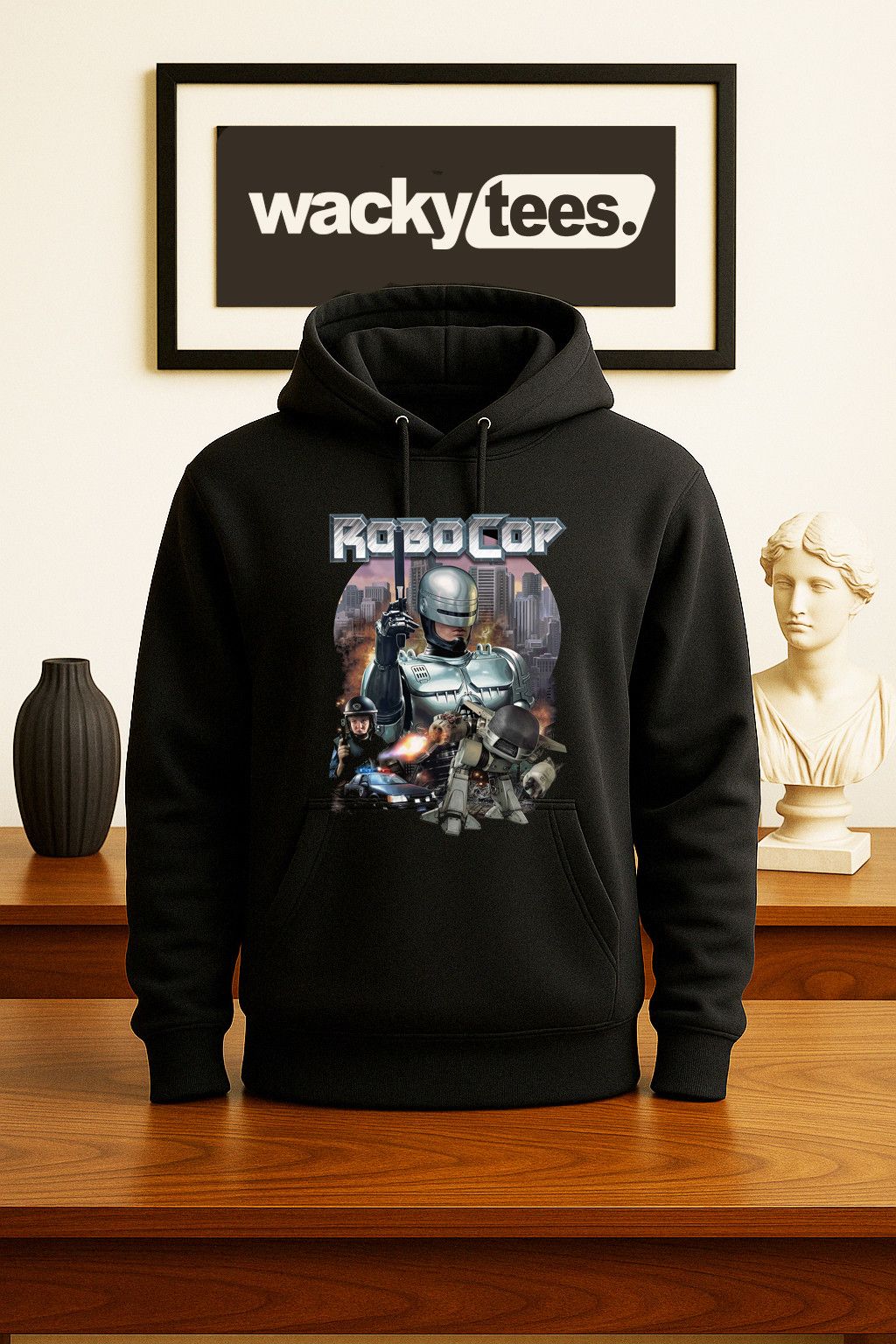 Other RoboCop OCP Detroit Police Force ED-209 80s Tee Shirt Size US L / EU 52-54 / 3 - 4 Thumbnail