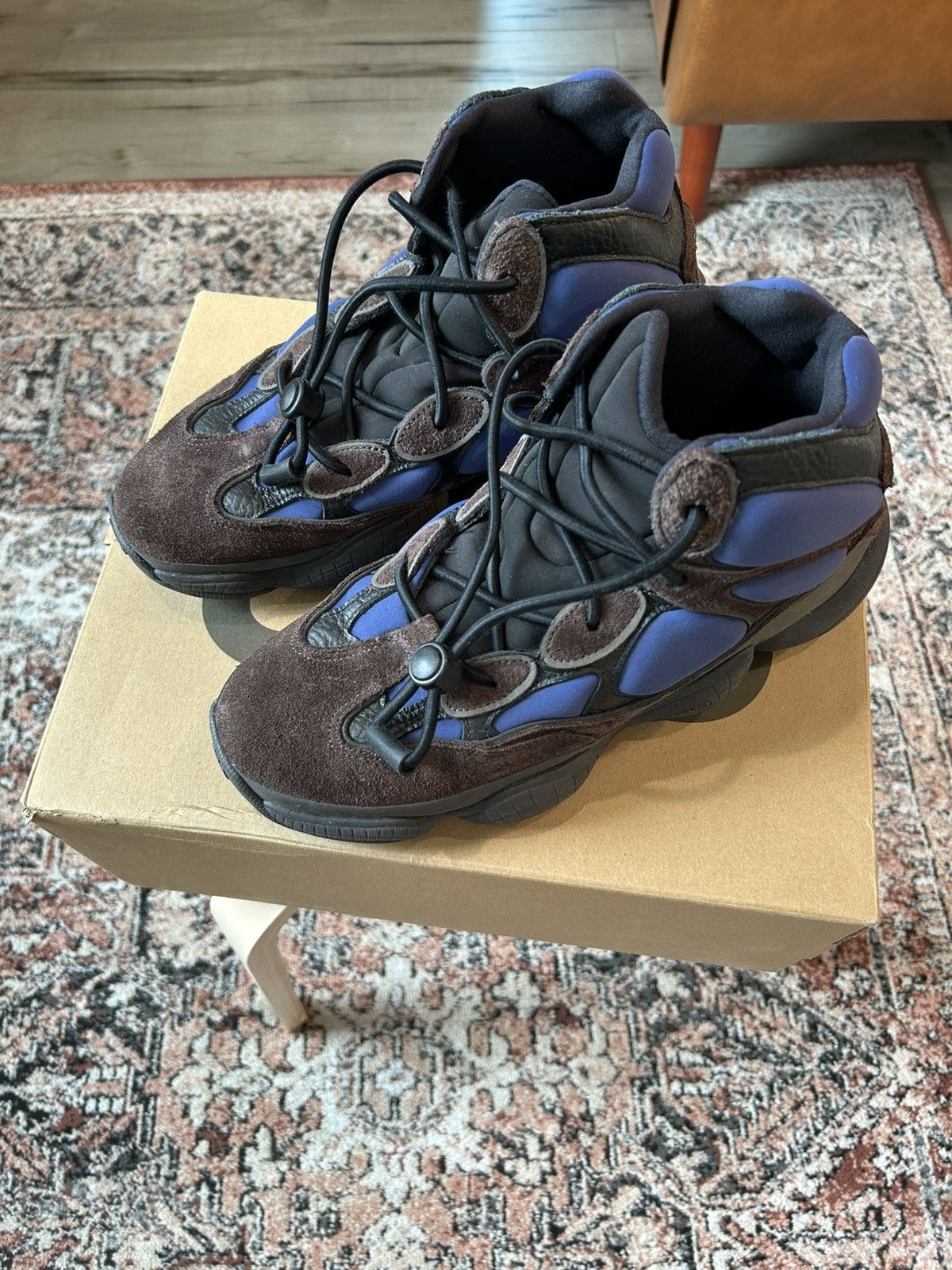 Adidas × Yeezy Yeezy 500 High Tyrian Size US 10.5 / EU 43-44 - 1 Thumbnail