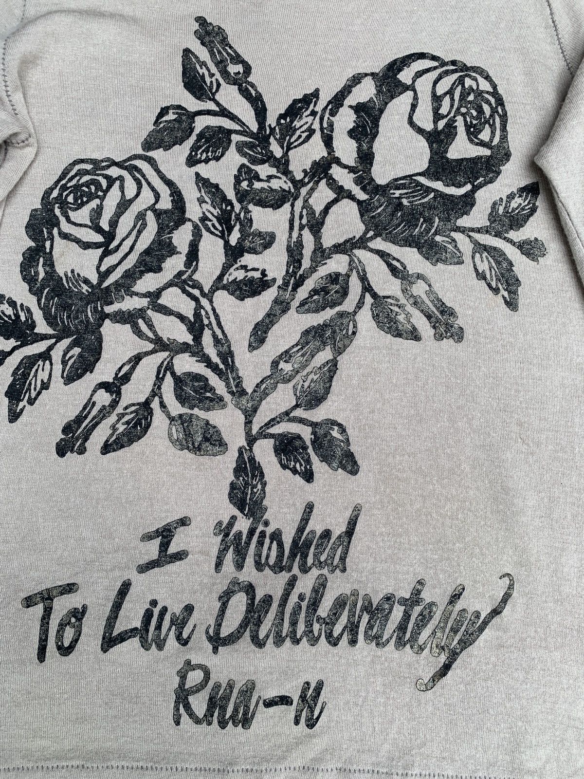 Seditionaries y2k RNA Slang Japan Flower Graphic Longsleeve Top Size M / US 6-8 / IT 42-44 - 2 Thumbnail