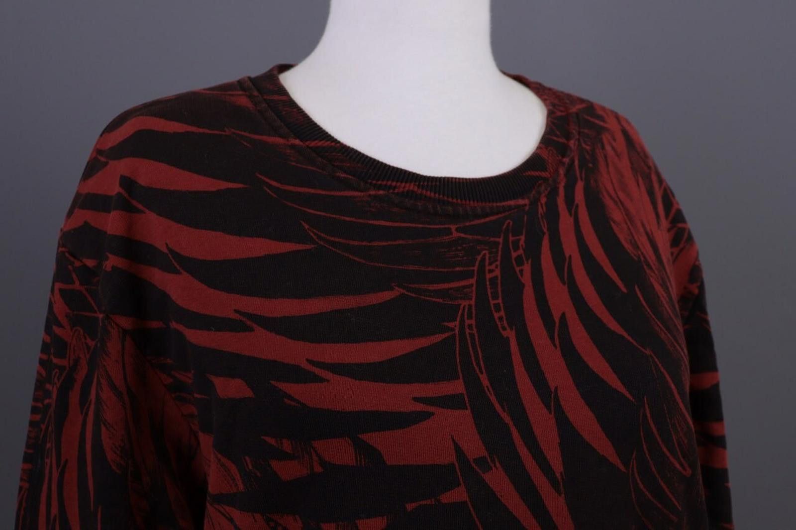 Just Cavalli Just Cavalli Red Floral Sweatshirt Jumper Sweater Size L Size L / US 10 / IT 46 - 5 Thumbnail