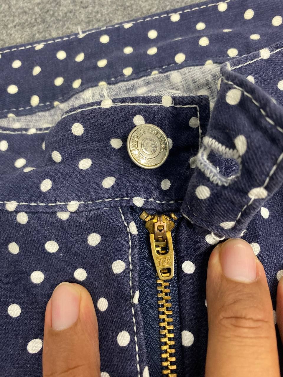 mercibeaucoup mercibeaucoup drop crotch pants polkadot design pants Size US 32 / EU 48 - 9 Thumbnail