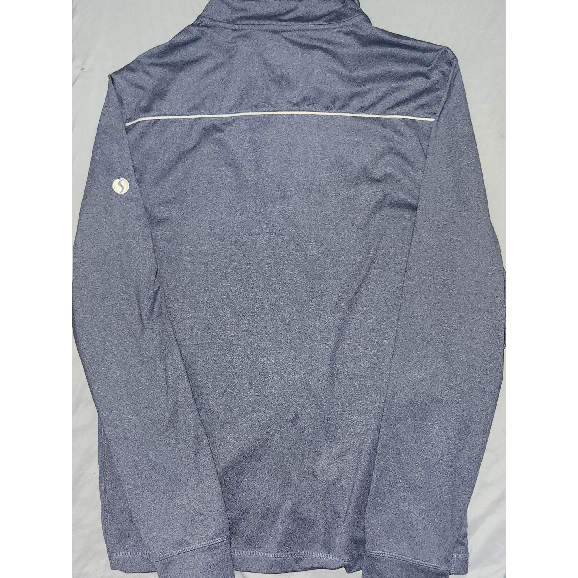 Designer Johnnie-O Mens Long Sleeve Quarter-Zip Performance Shirt L P Size US L / EU 52-54 / 3 - 7 Thumbnail