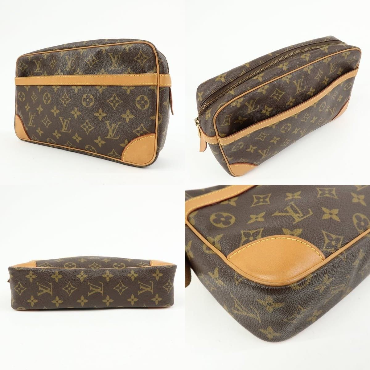 Louis Vuitton Louis Vuitton Monogram Compiegne 28 Clutch Size ONE SIZE - 3 Thumbnail
