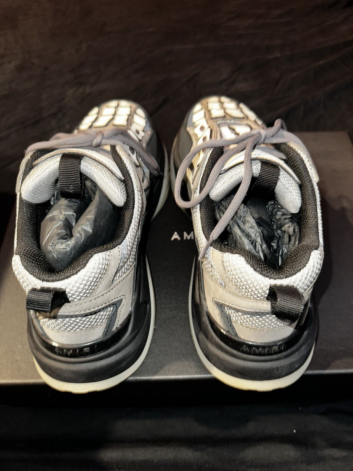 Amiri Mike Amiri Bone Sneakers size 11 Size US 11 / EU 44 - 2 Thumbnail