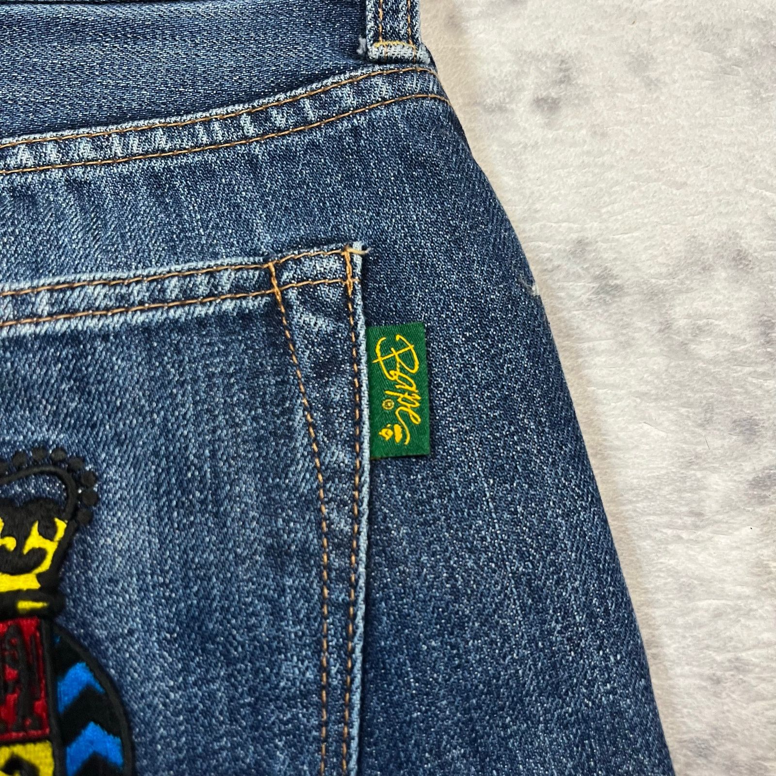 Bape Authentic Bape 2000’s Royalty Jeans 32 Size US 32 / EU 48 - 3 Thumbnail