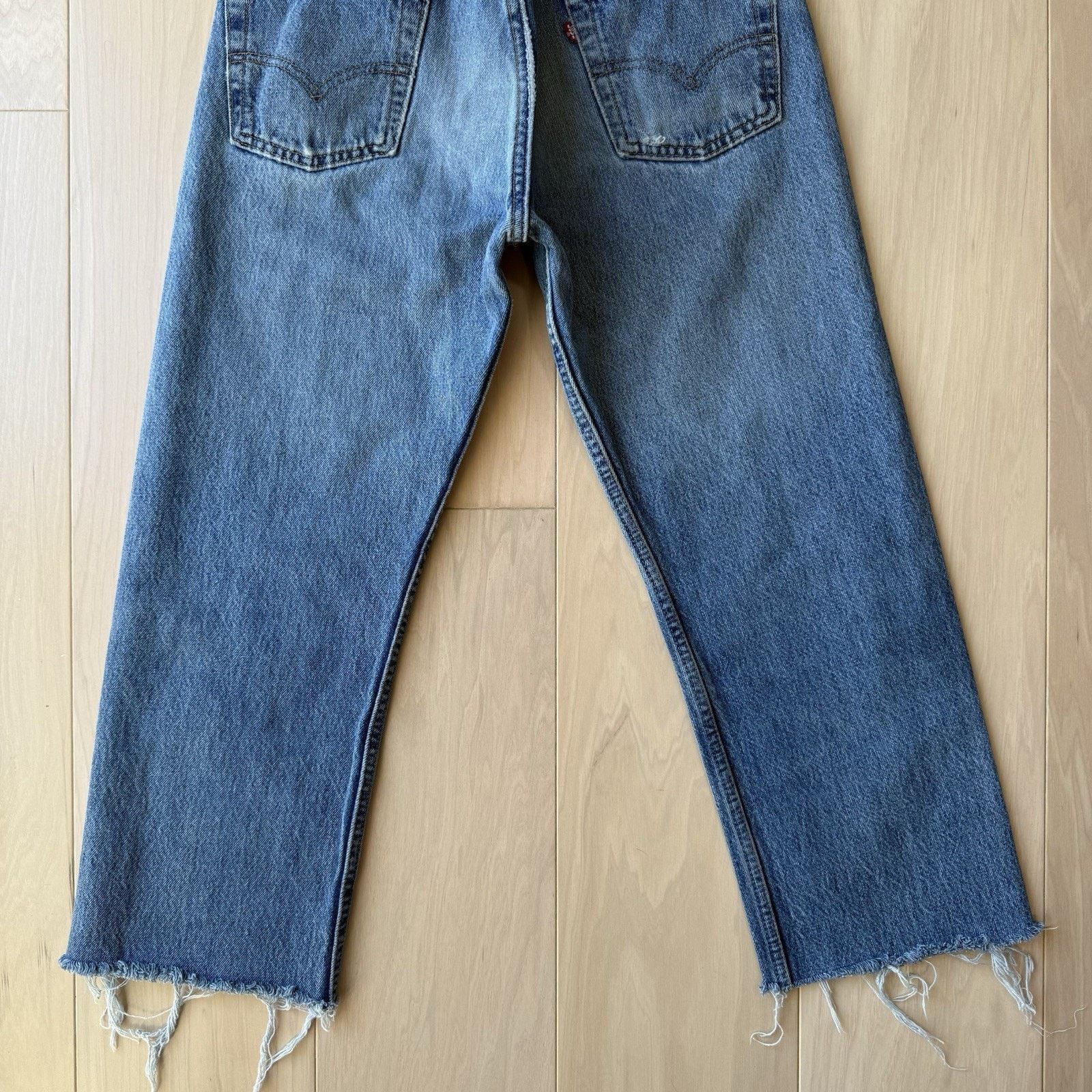 Levi's × Vintage Vintage Levis 501 Jeans 29 Blue 90s Medium Wash Made USA Size US 29 - 8 Thumbnail