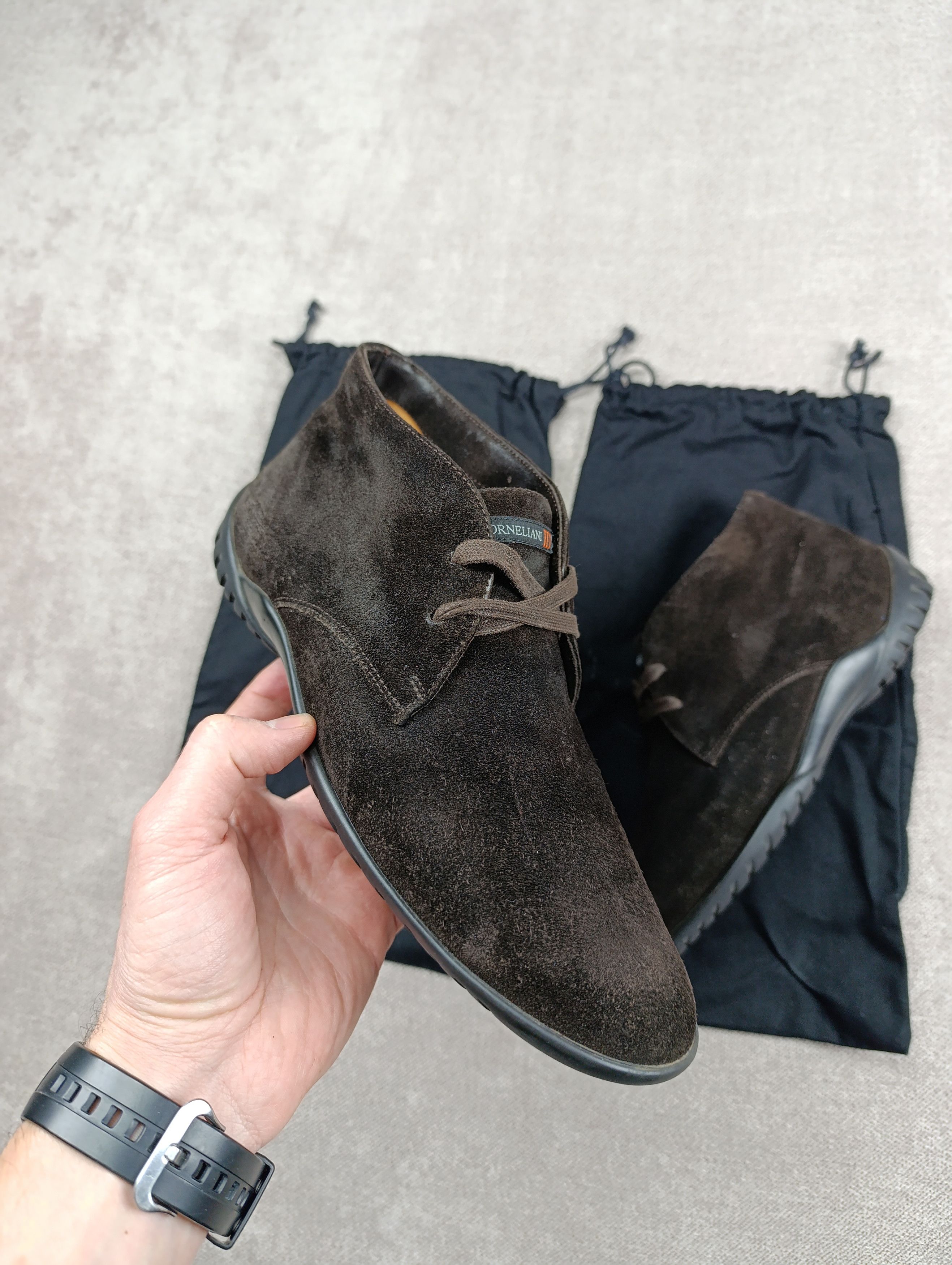 Corneliani CORNELIANI ID MENS SUDE CASUAL SHOES Size US 7.5 / EU 40-41 - 2 Thumbnail