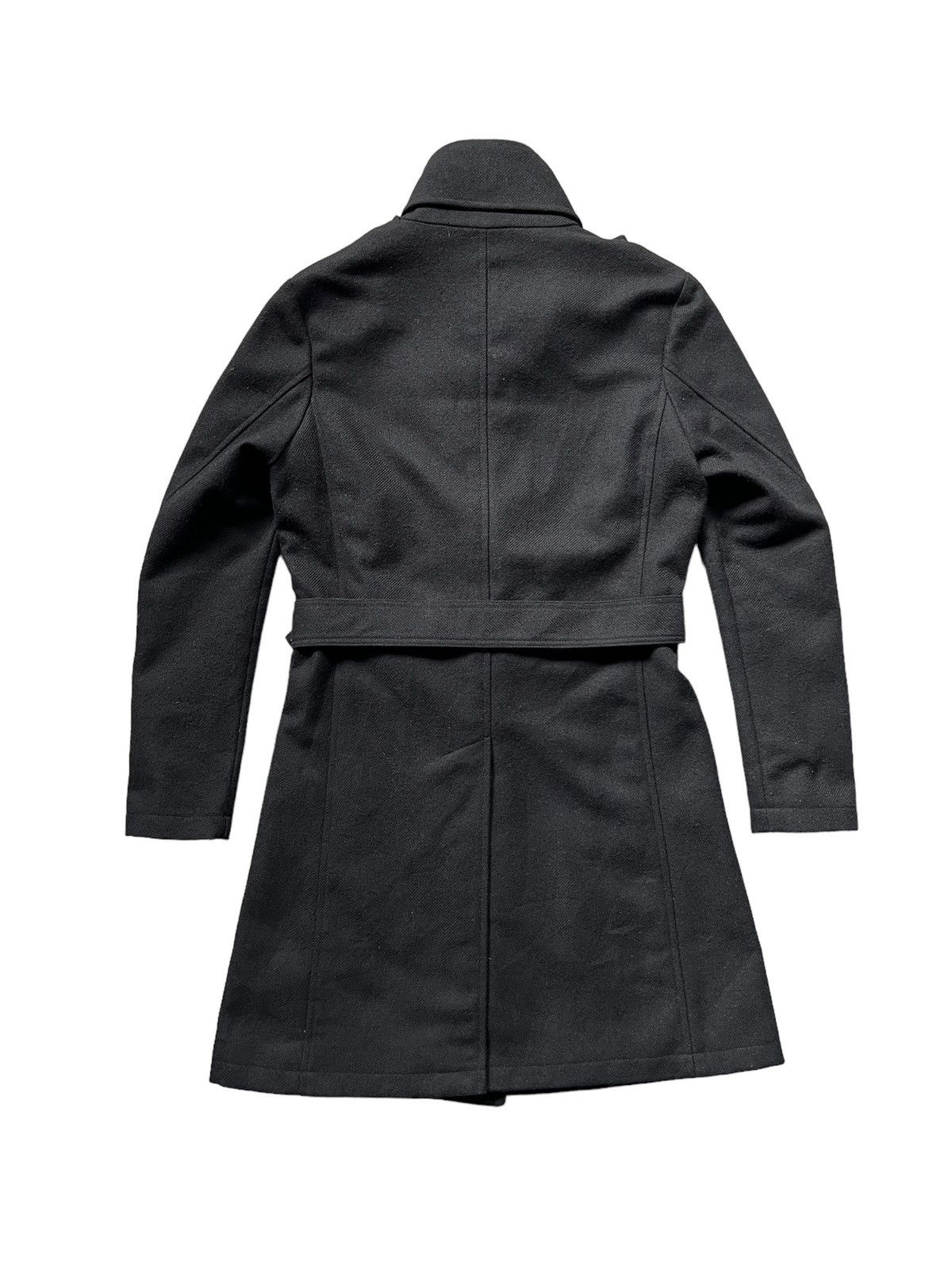 Tornado Mart Tornado Mart Apocalypse Gothic Wool Belted Trench Coat Size US S / EU 44-46 / 1 - 2 Thumbnail