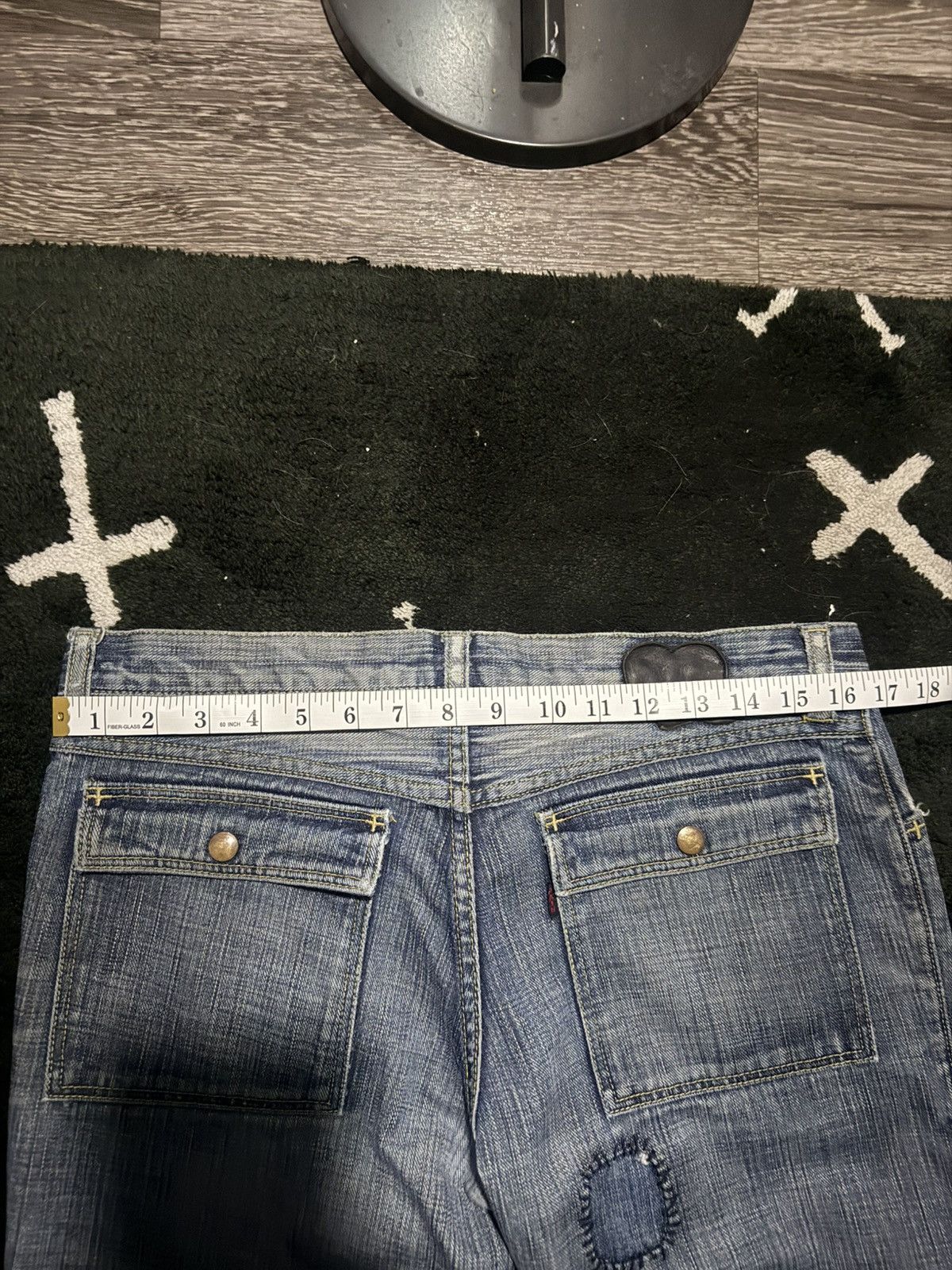 Number (N)ine Number Nine Ripped Denim Pants Size US 34 / EU 50 - 6 Thumbnail