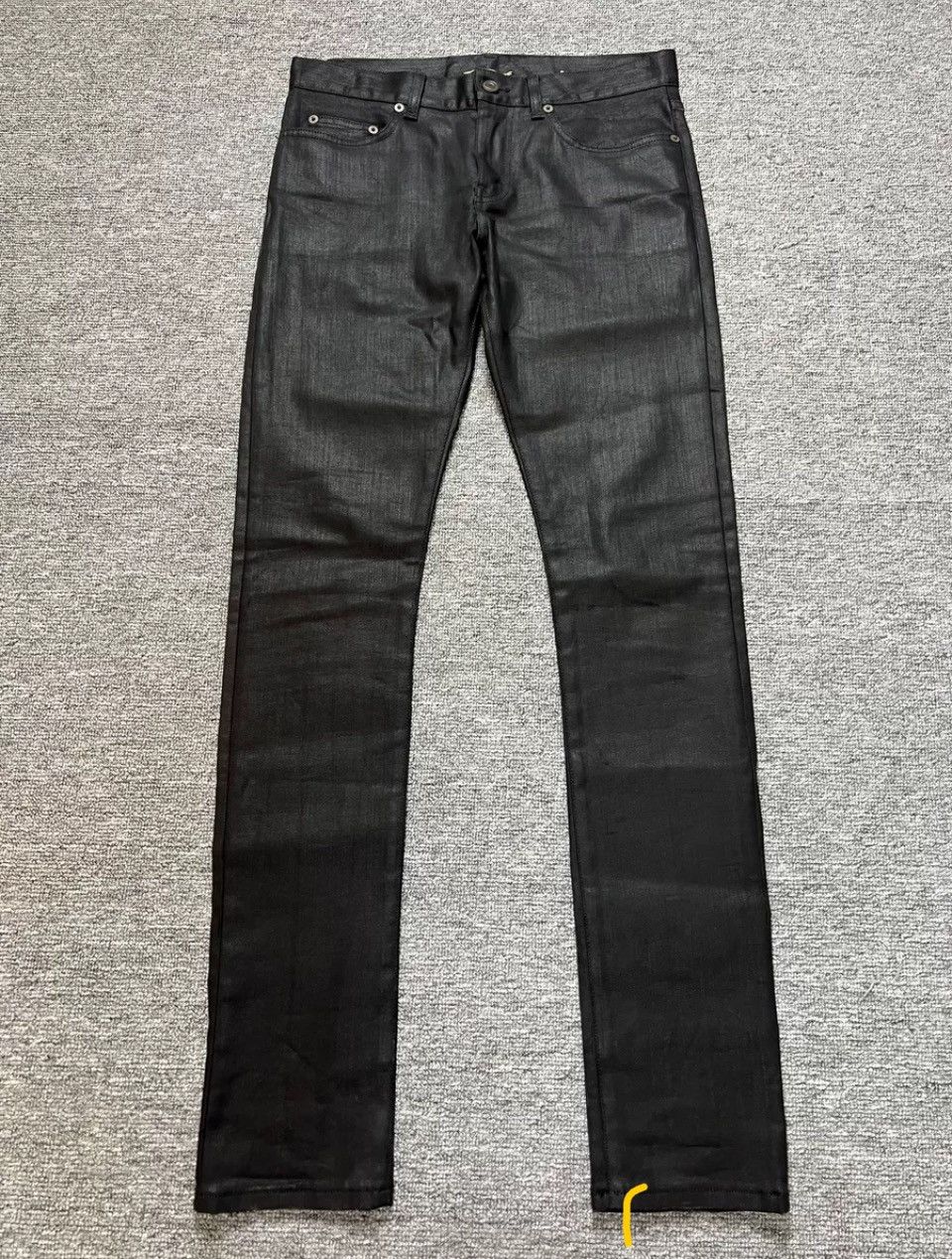 Saint Laurent Paris Oil Jeans | Grailed