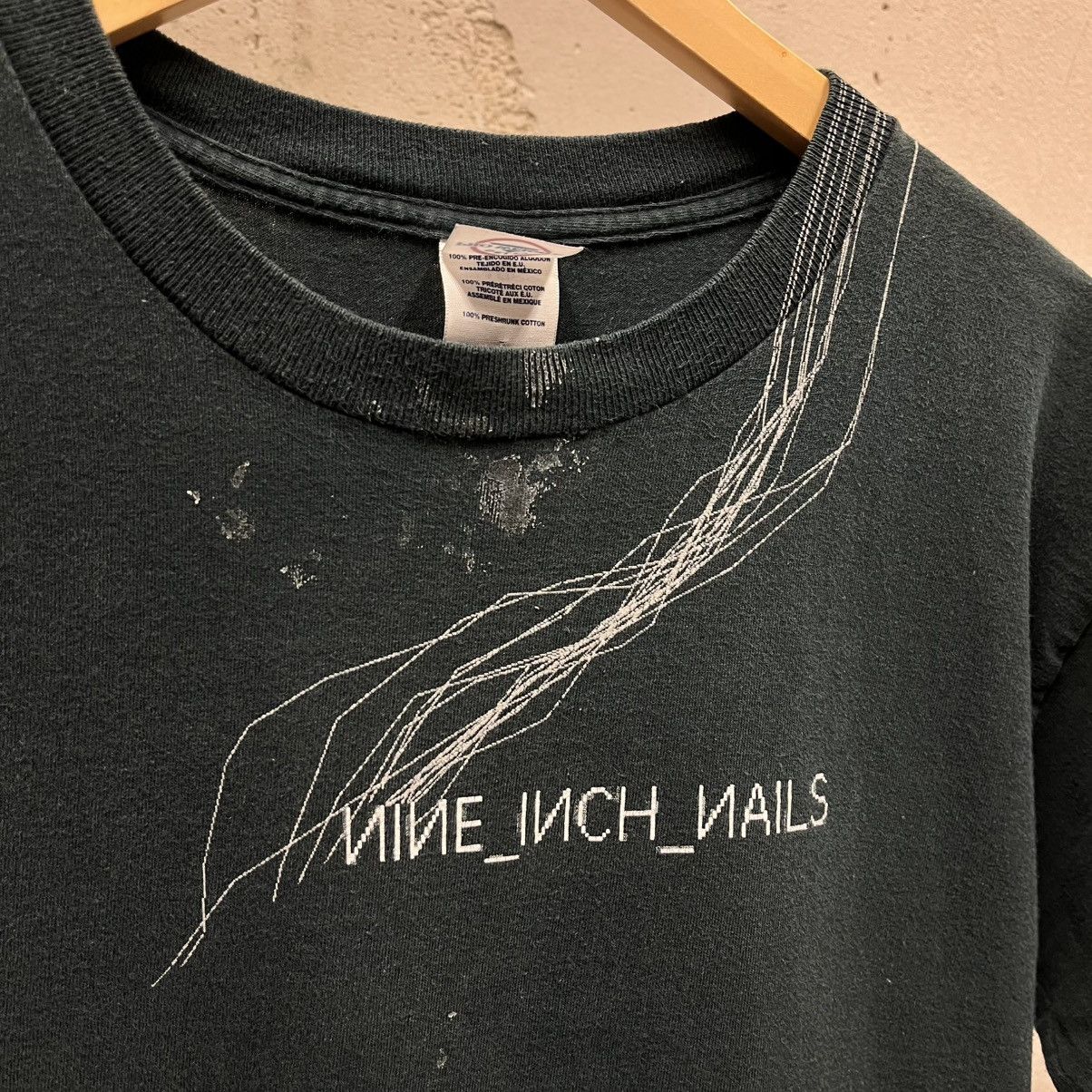 Delta Nine Inch Nails NIN Vintage Live With Teeth 2005 Y2K Tee M Size US M / EU 48-50 / 2 - 2 Thumbnail