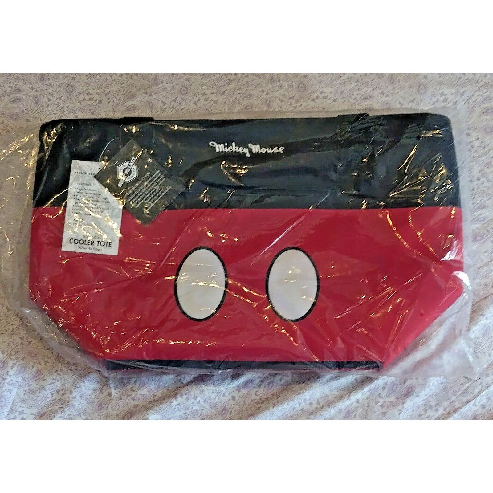 Disney NEW! Disney "Mickey's Shorts" 'Topanga Cooler Tote' Picnic T Size ONE SIZE - 10 Thumbnail