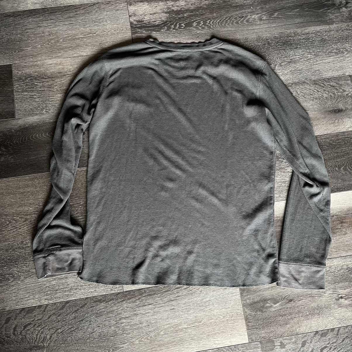 Affliction Vintage 2000s Affliction Style Check Thermal Longsleeve Tee Size US XL / EU 56 / 4 - 2 Thumbnail