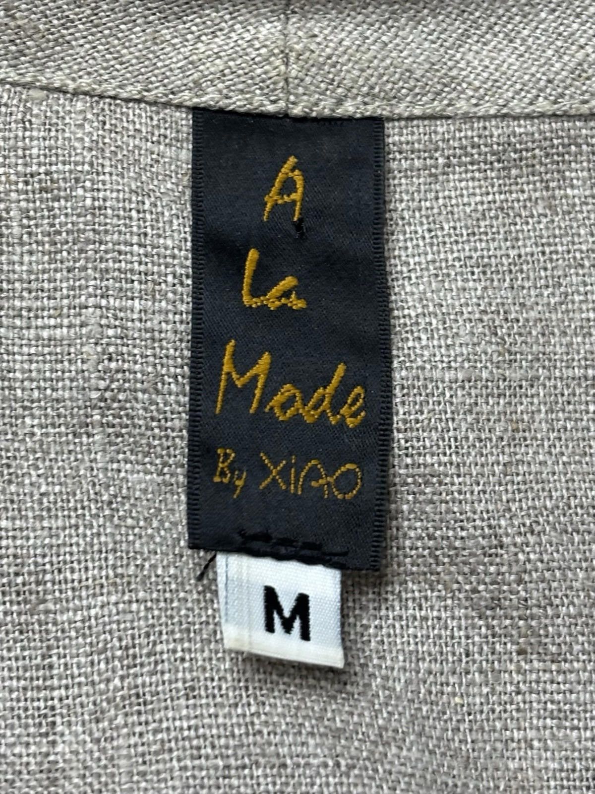Other A La Mode by Xiao Sweater Top Women's Medium Linen Oversized Size M / US 6-8 / IT 42-44 - 2 Thumbnail