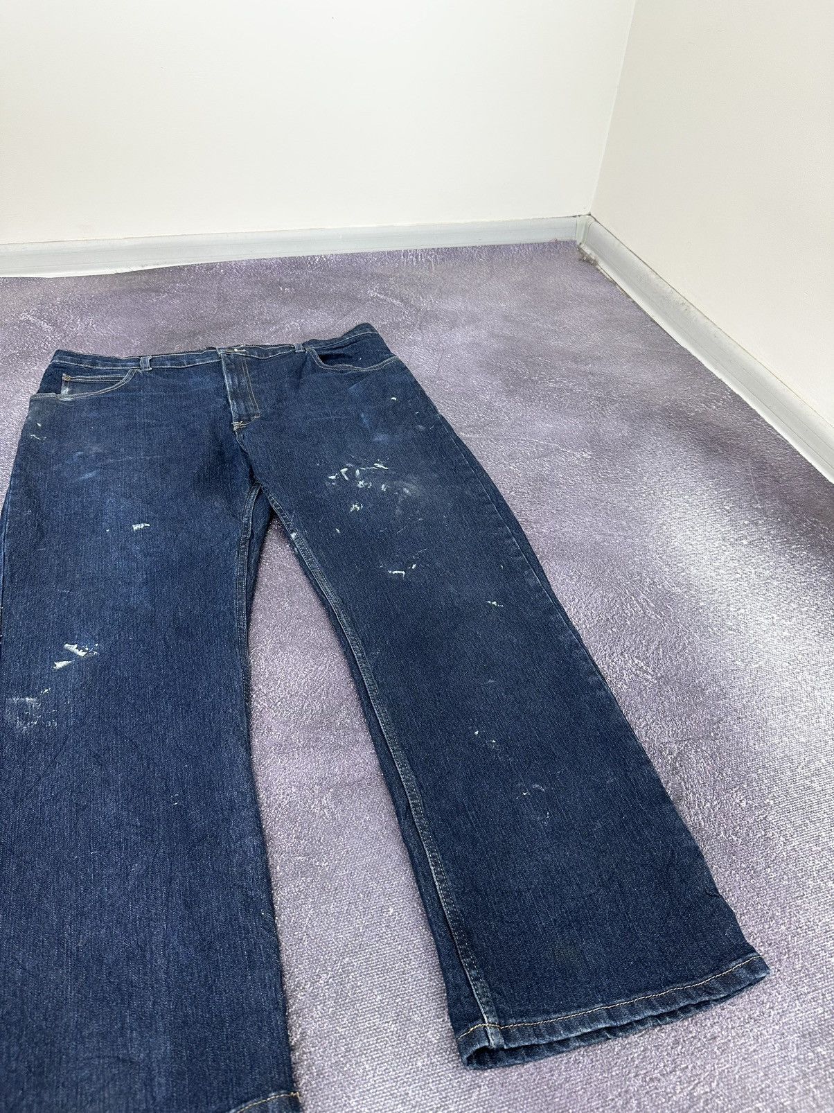 Dickies Vintage Dickies Distressed Denim Hype Baggy USA Work Jeans Size US 38 / EU 54 - 11 Thumbnail