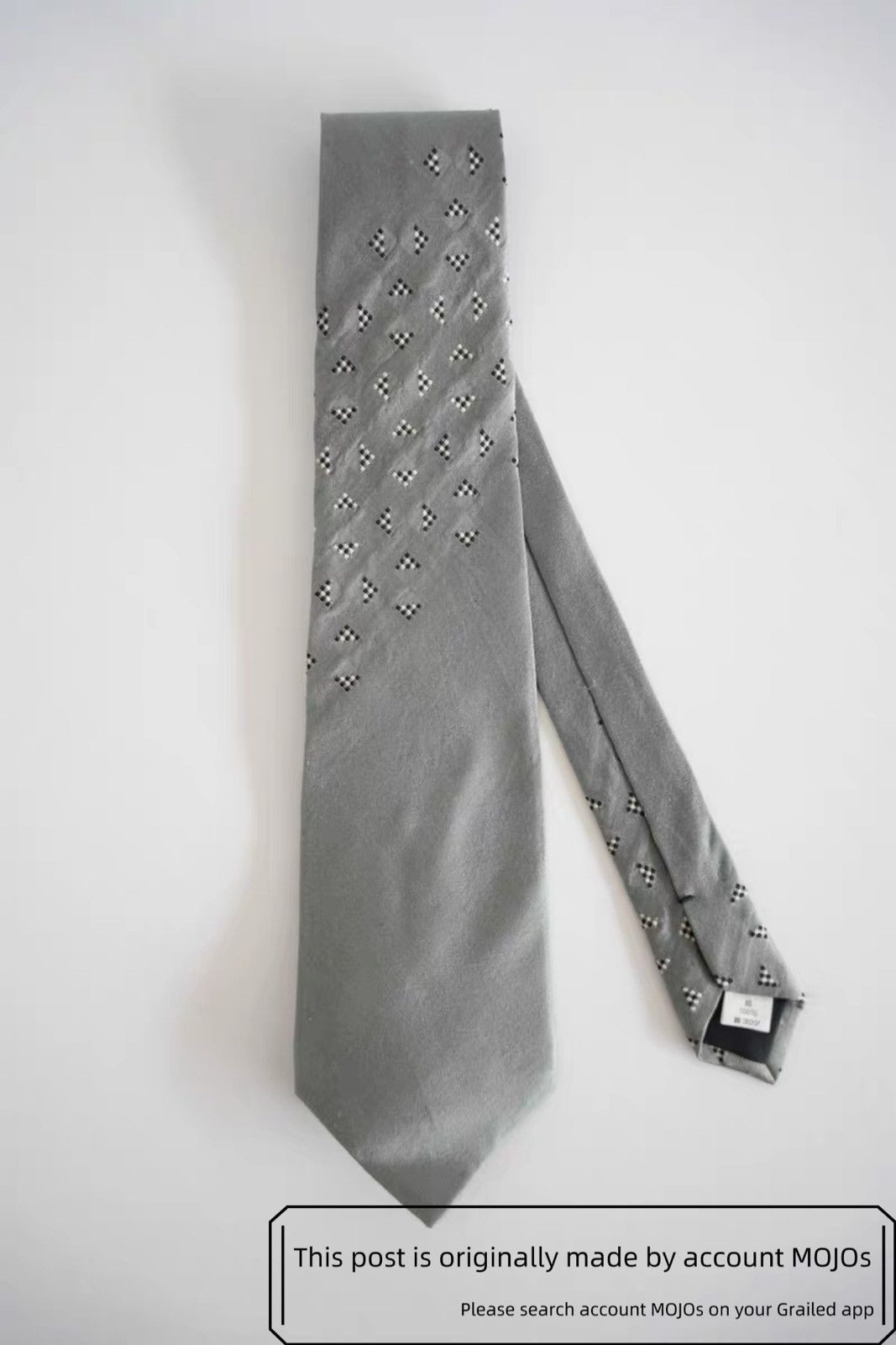Yohji Yamamoto SS18 “南無阿弥陀仏” Square Tie | Grailed