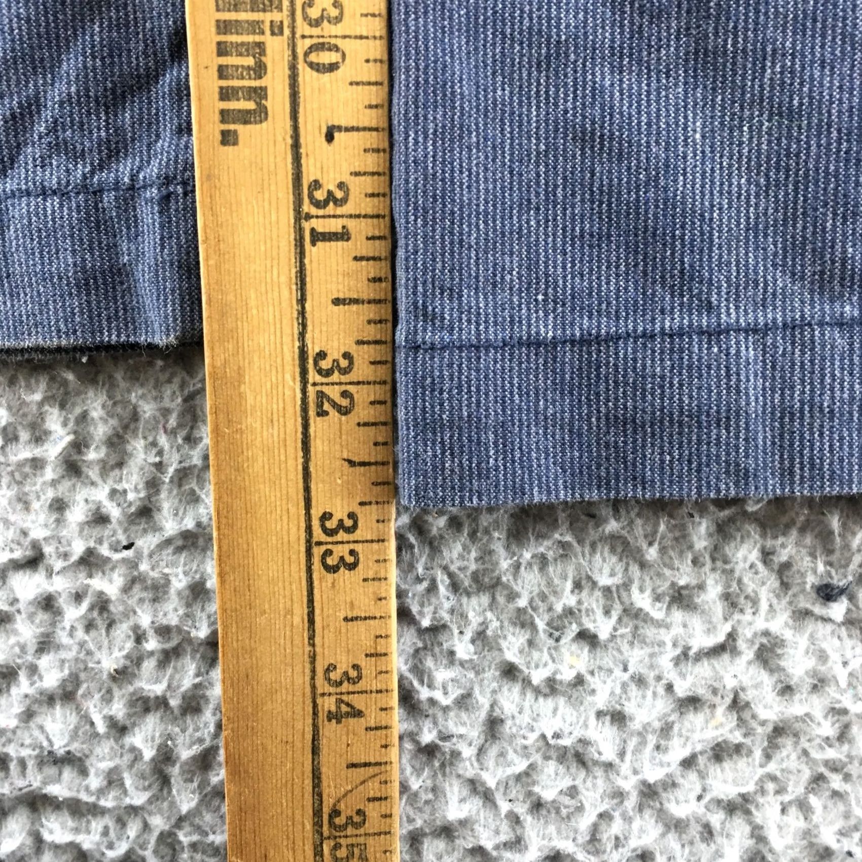 Banana Republic Banana Republic Kentfield Chino Pants Mens 36 Blue Mid Rise Zip Regular Waist 37 Inseam 32 Ready to Wear Size US 36 / EU 52 - 7 Thumbnail