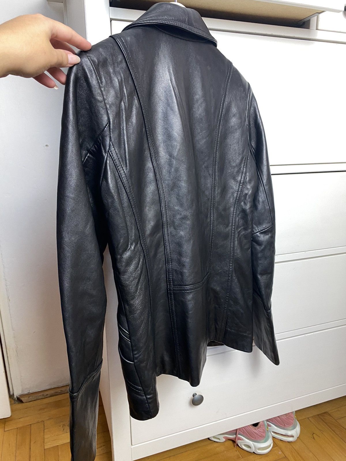 Calvin Klein Calvin Klein leather jacket XS Black Size XS / US 0-2 / IT 36-38 - 5 Thumbnail