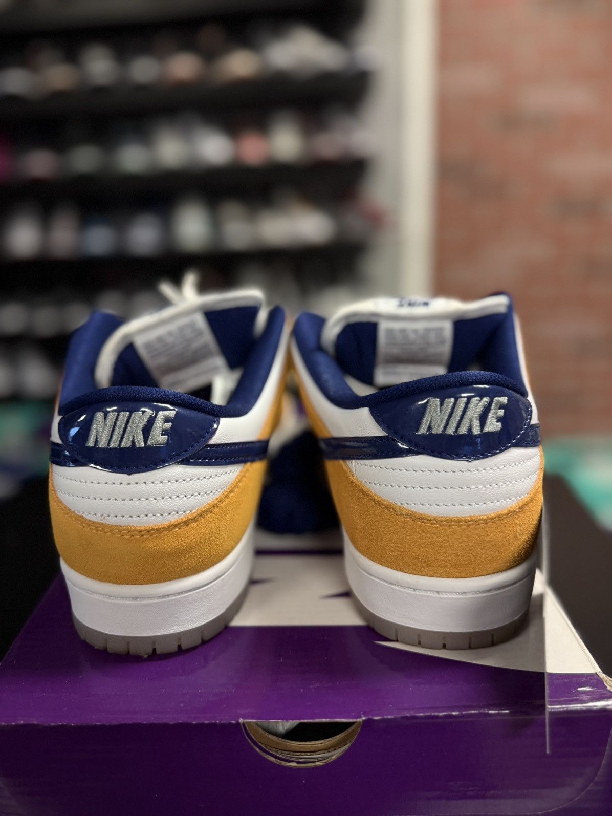 Nike Size 11 - Nike SB Dunk Low Laser Orange 2020 (BQ6817-800) Size US 11 / EU 44 - 10 Thumbnail