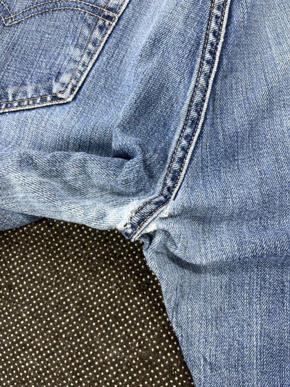Levi's Vintage Levis 505 Ripped Jeans - J697 Size US 32 / EU 48 - 11 Thumbnail