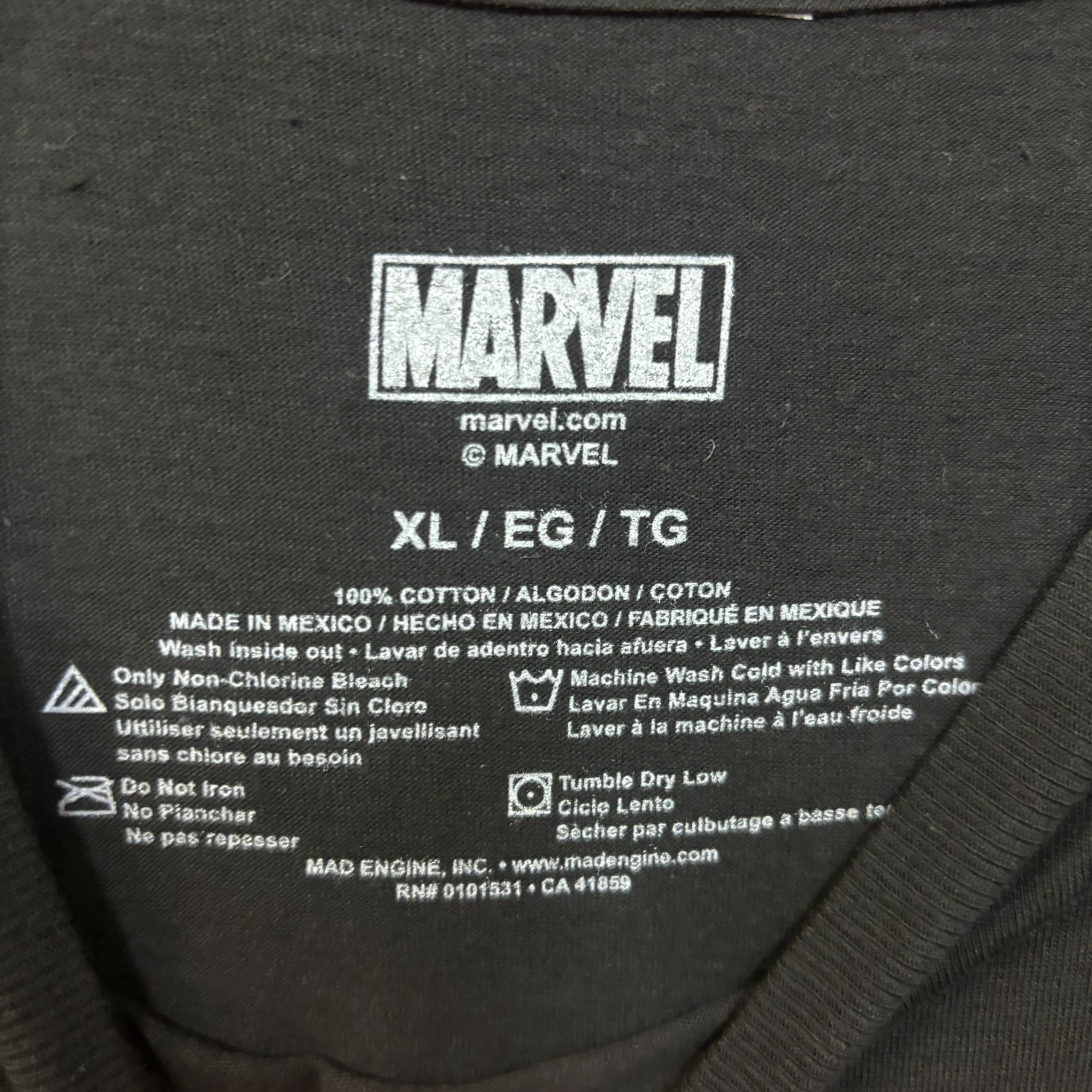 Marvel Comics Marvel Deadpool Family Tshirt size XL Size US XL / EU 56 / 4 - 4 Thumbnail