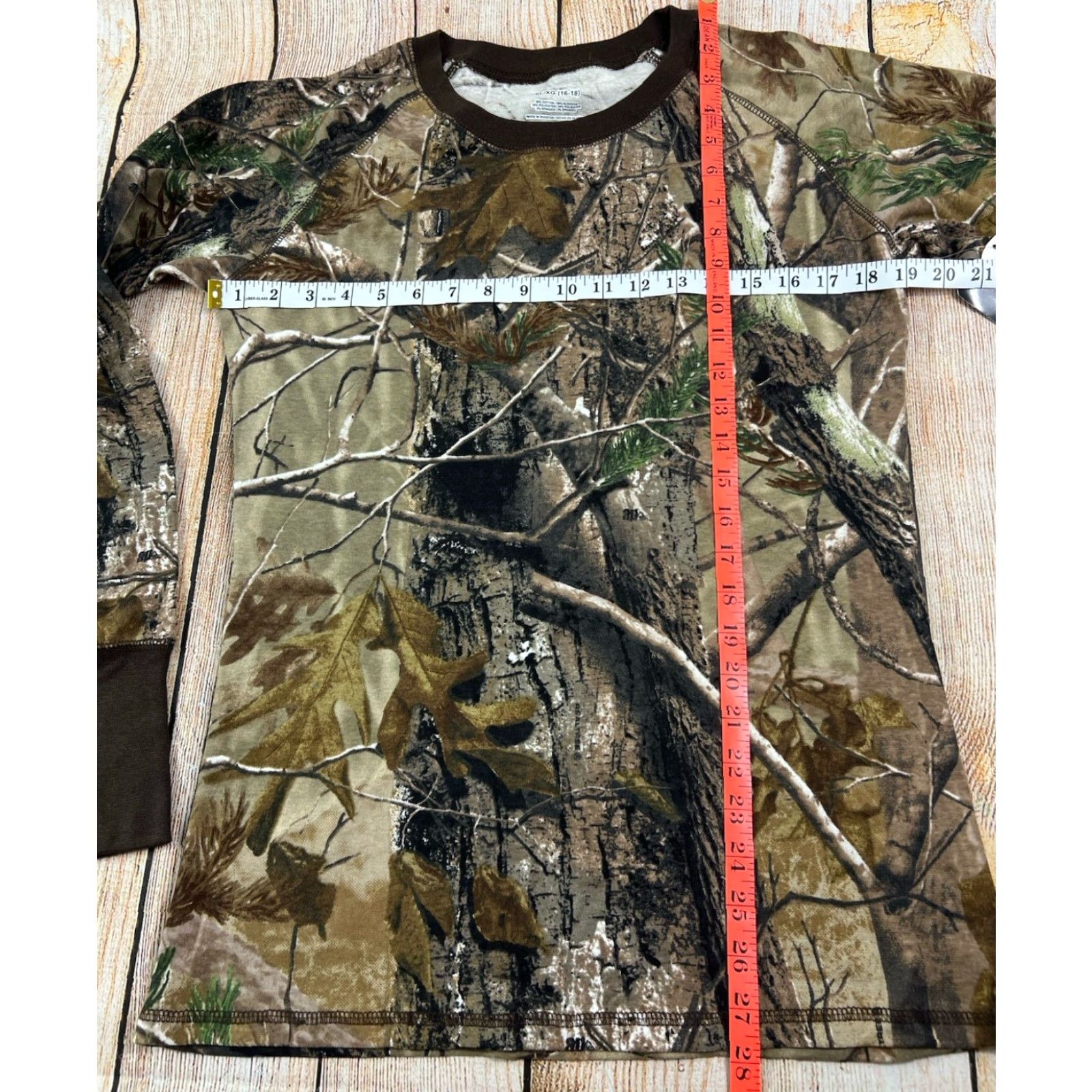 Realtree NWT RealTree Camo Longsleeve Shirt Women’s XL 16-18 Size XL / US 12-14 / IT 48-50 - 5 Thumbnail