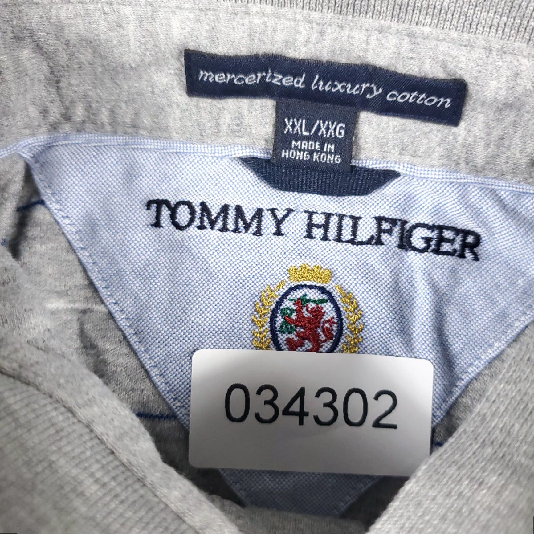 Tommy Hilfiger VINTAGE? No. Tommy Hilfiger Polo Shirt Mens 2XL Gray Striped Polo Casual Shirt 2XL Gray Mens Polo Size US XXL / EU 58 / 5 - 7 Thumbnail