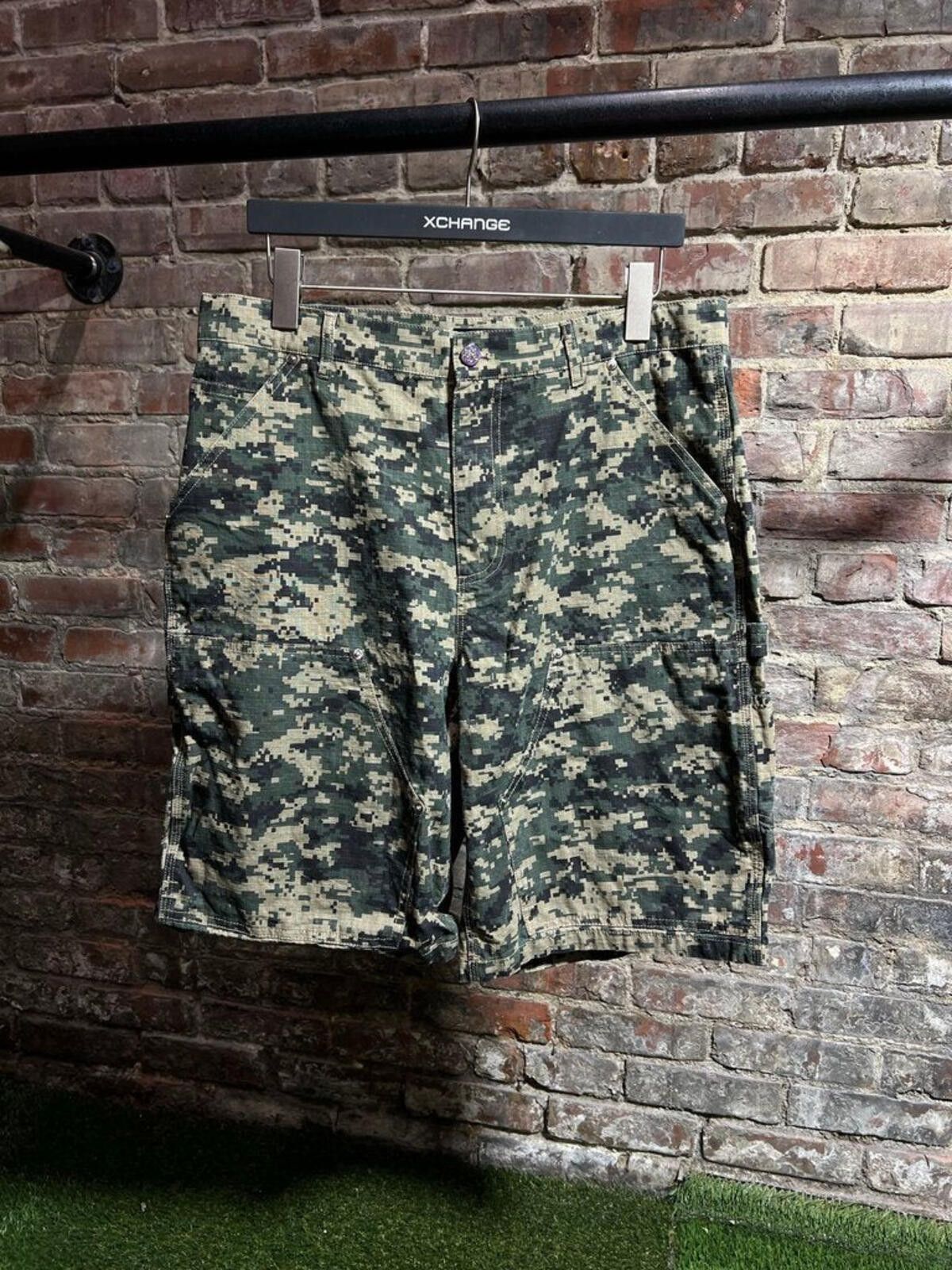 HMDD HMDD Double Knee Camo Shorts Sz. M Size ONE SIZE - 1 Thumbnail