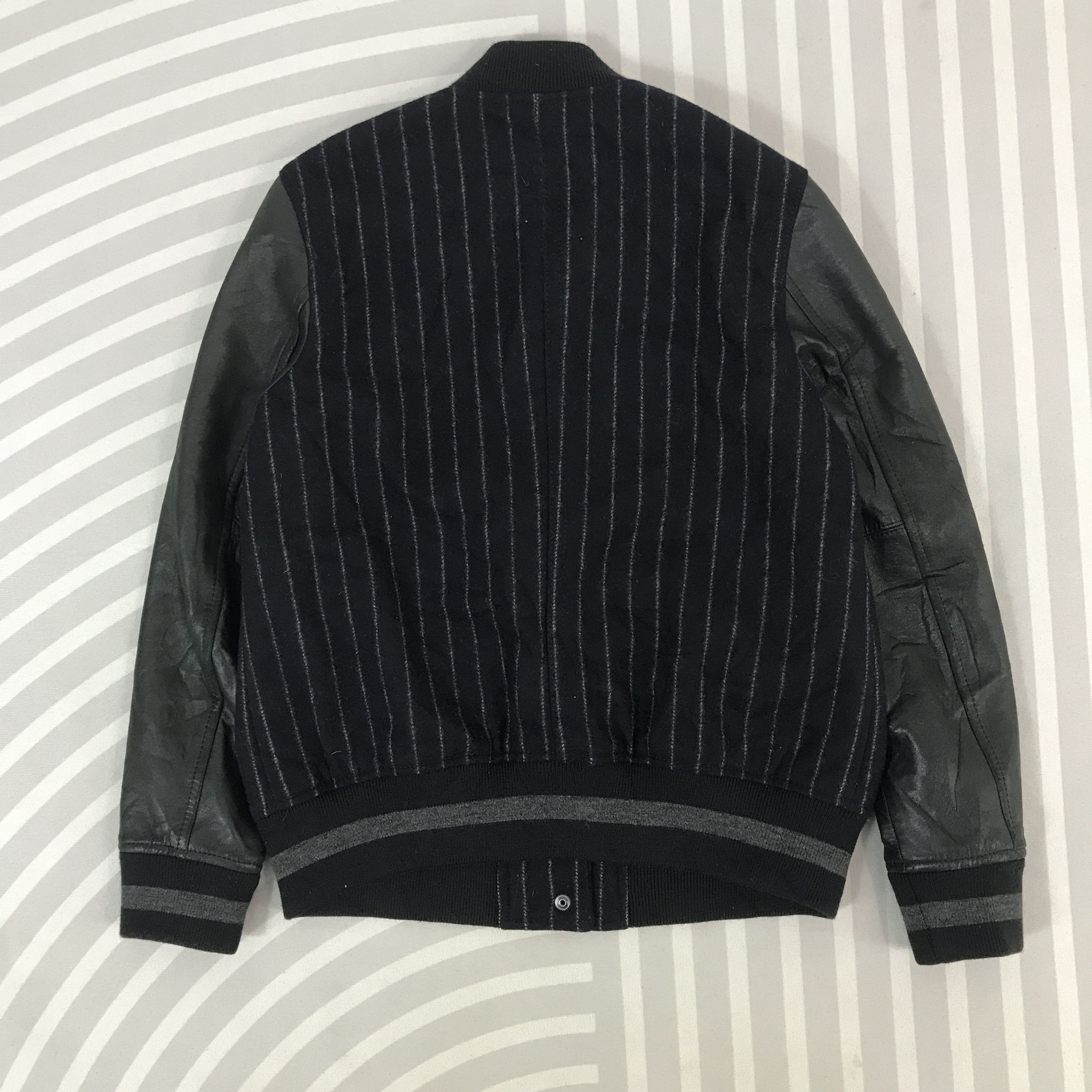 Japanese Brand × Tomorrowland Vintage Tomorowland Varsity Snap Button Jacket Size US M / EU 48-50 / 2 - 3 Thumbnail