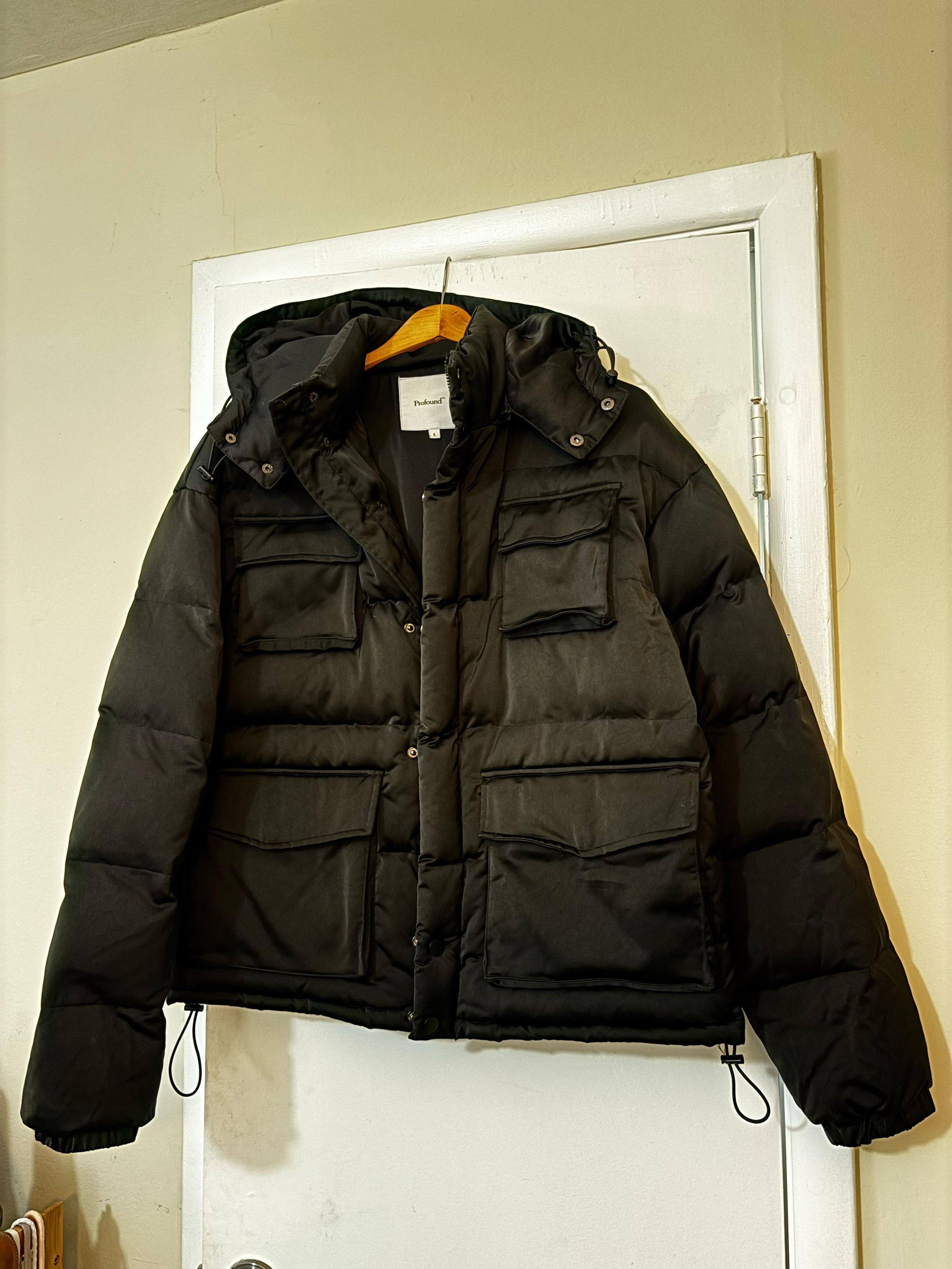 Profound Aesthetic Oversized cropped style Profound Aesthetics Jacket black Size US L / EU 52-54 / 3 - 6 Thumbnail