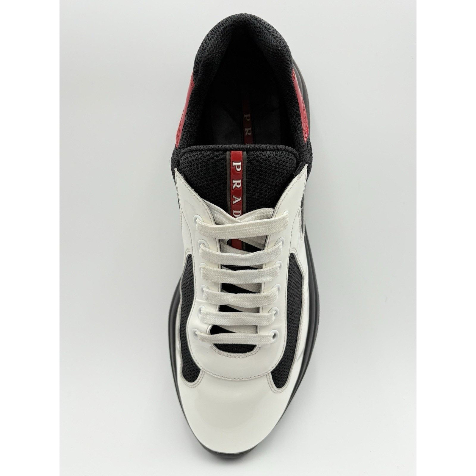 Prada Prada Americas Cup ' Black White Red ' | SUPER CLEAN! Size US 11 / EU 44 - 11 Thumbnail