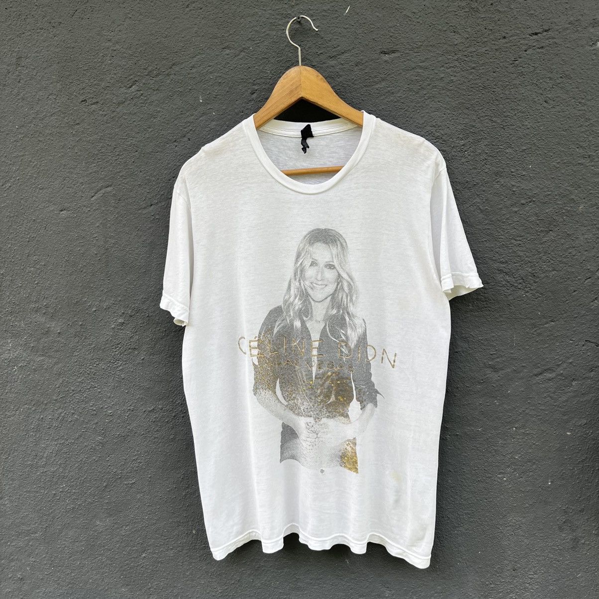 Band Tees Thrashed Vintage Y2k Celine Dion Band Tee Size US M / EU 48-50 / 2 - 1 Thumbnail