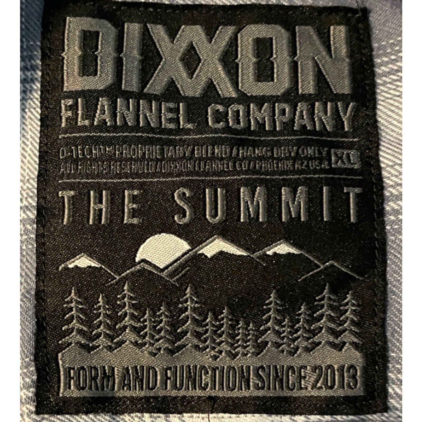 Vintage VINTAGE Dixxon Flannel SHIRT XL Grey White Plaid Mens Casual Limited Edition Summit Size US XL / EU 56 / 4 - 5 Thumbnail