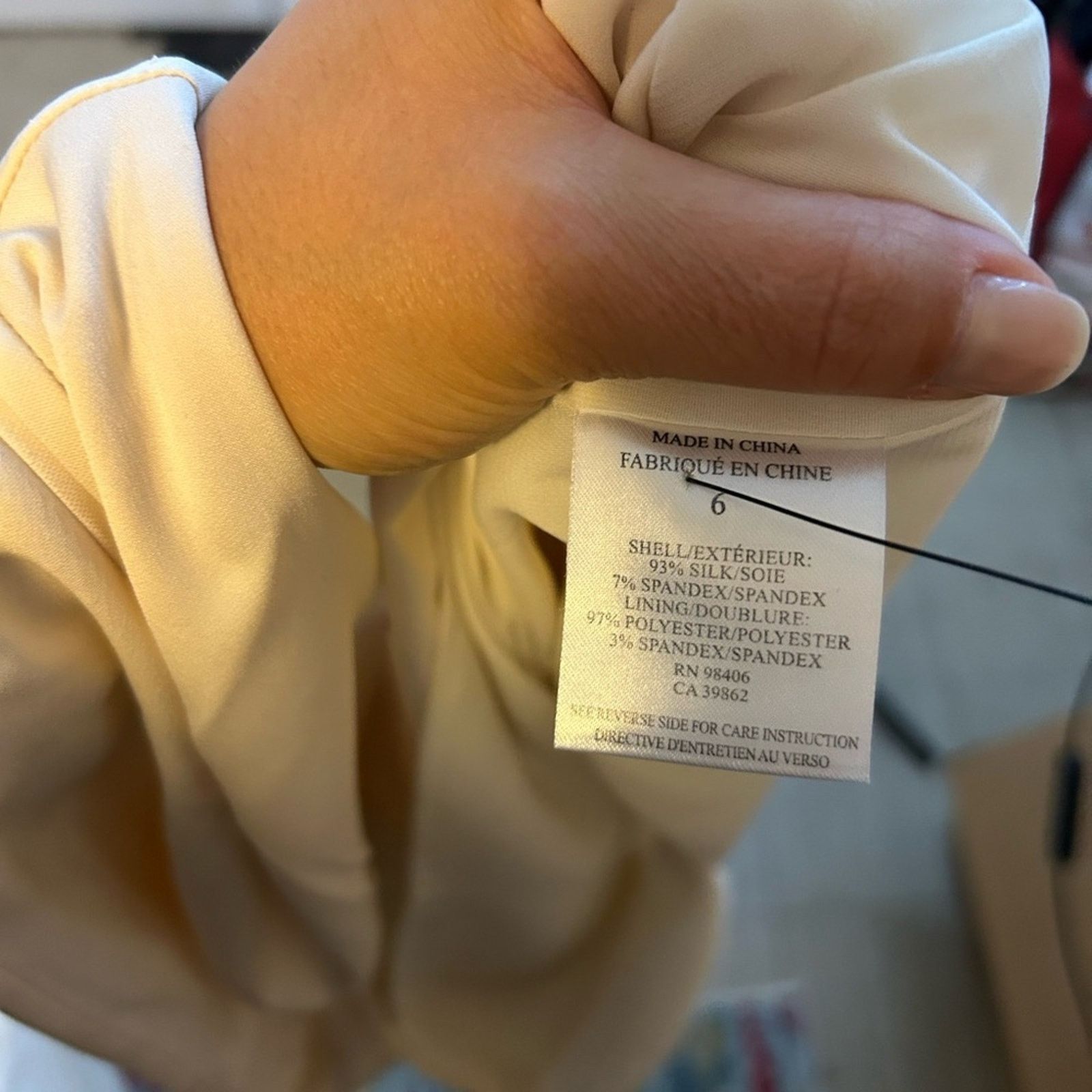 Theory Theory Off White Silk Apron Style Dress Size M / US 6-8 / IT 42-44 - 4 Thumbnail