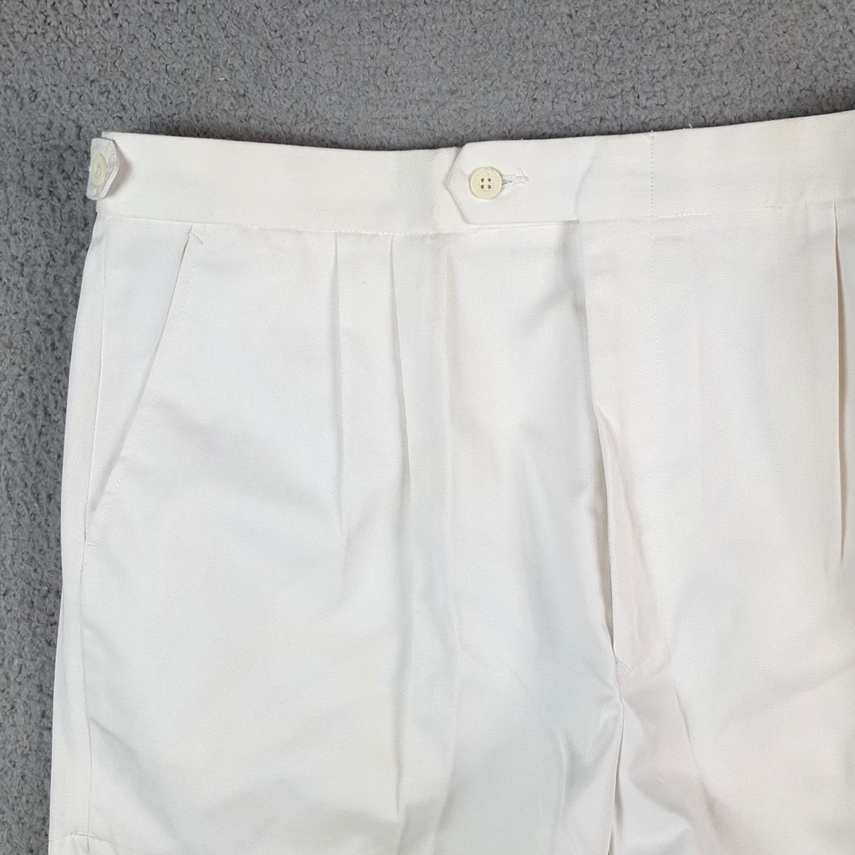 Vintage VINTAGE Jimmy Connors Men's Size 40 White Tennis Shorts Size US 40 / EU 56 - 2 Thumbnail