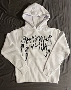 Official Revenge X Juice Wrld "Outline Sketch" HOODIE Black / Red  New Size LARGE