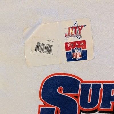 Delta 1999 Denver Broncos Super Bowl XXXIII John Elway T-Shirt XL Size US XL / EU 56 / 4 - 6 Thumbnail