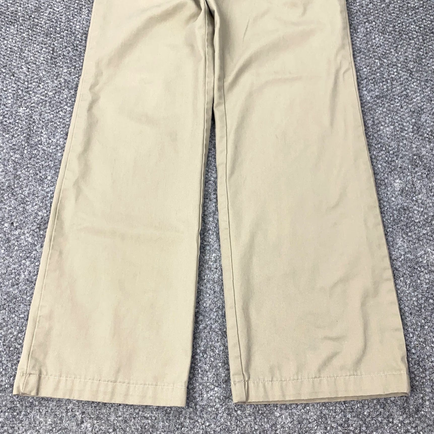 Lands' End Lands' End Pants Womens 6 Khaki Straight Leg Chino Dress Casual Inseam 30.5 Size 28" / US 6 / IT 42 - 3 Thumbnail