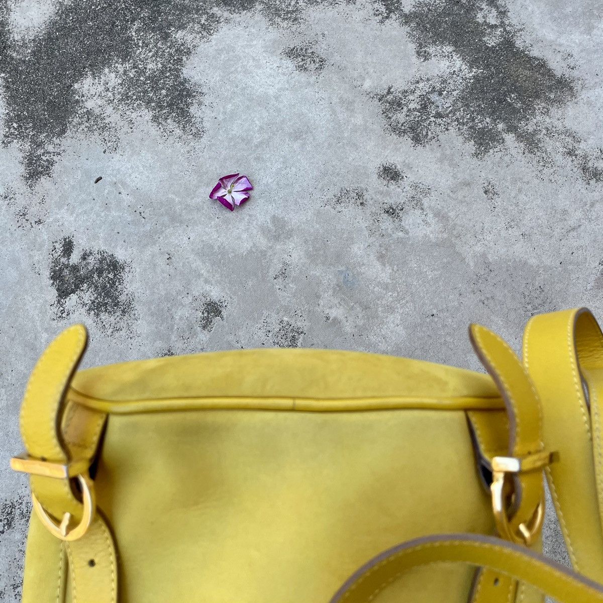 Salvatore Ferragamo Salvatore Ferragamo Yellow Suede Gancini Backpack Size ONE SIZE - 20 Thumbnail