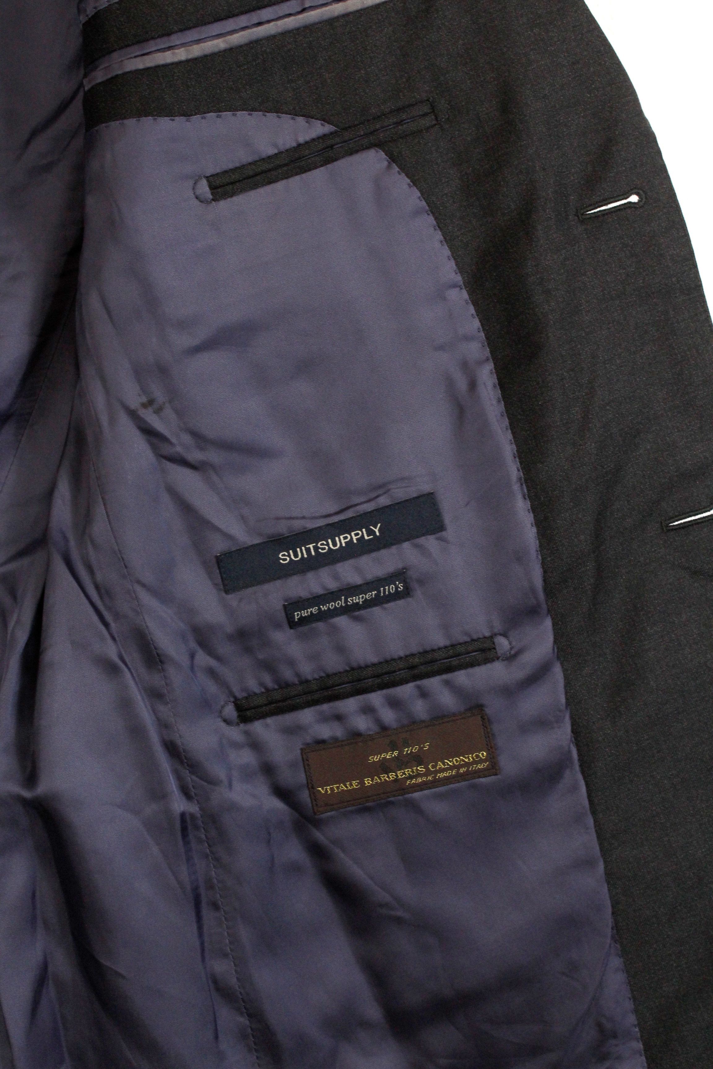 Suitsupply Suitsupply Dark Gray Wool Blazer Jacket size 48 Size US M / EU 48-50 / 2 - 6 Thumbnail