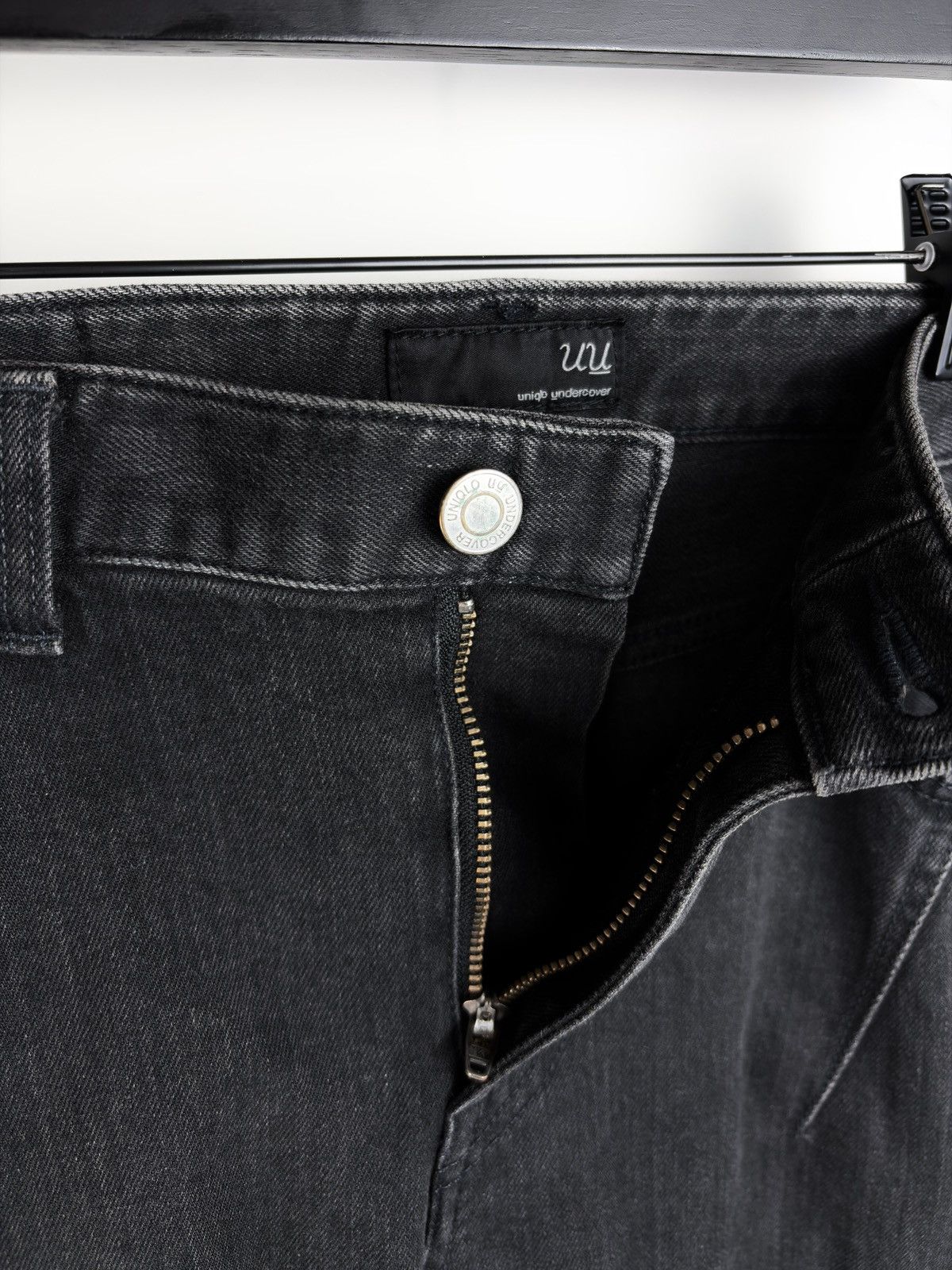 Undercover AW12 Undercover Zipper Cargo Pocket Denim Jeans Uniqlo Size US 29 - 5 Thumbnail